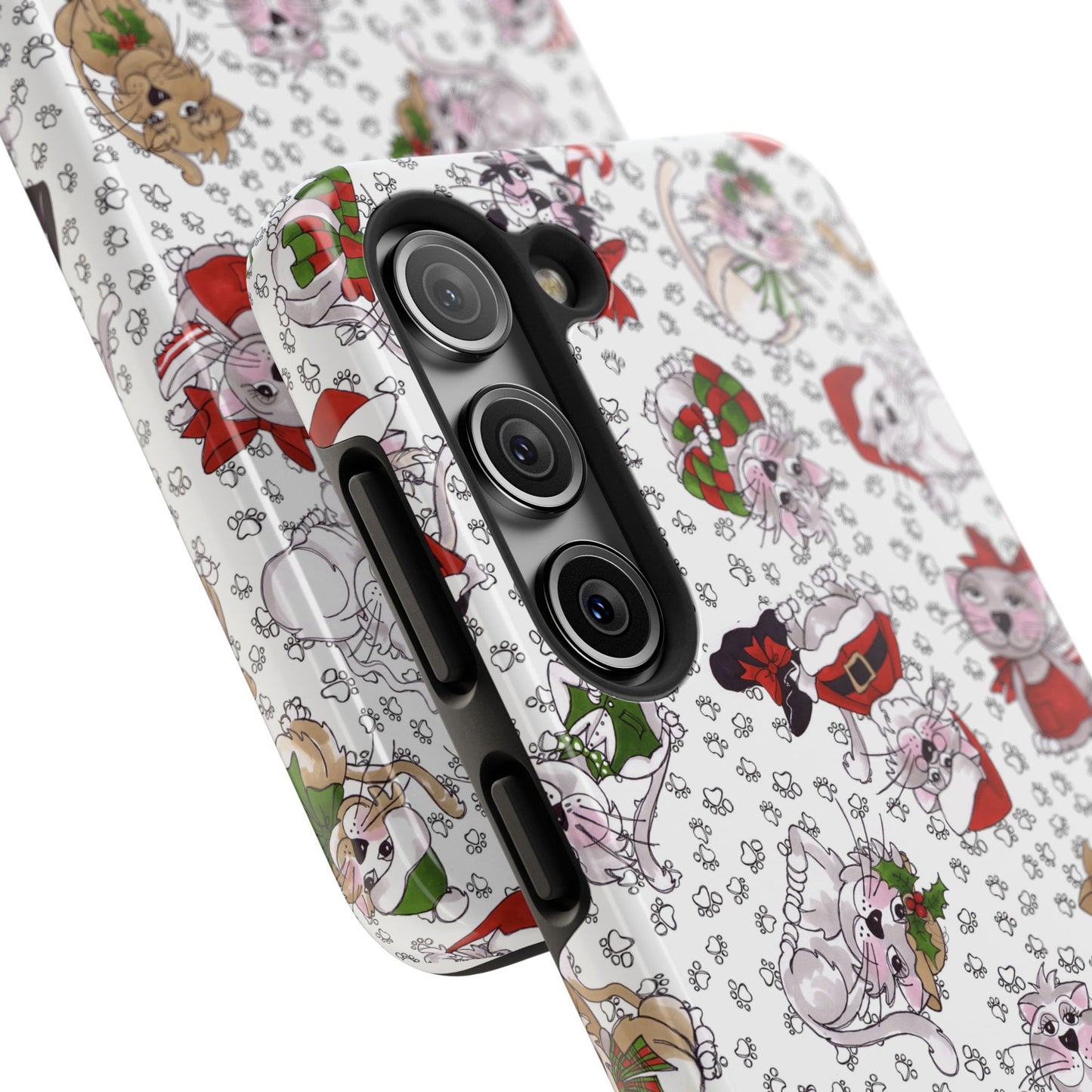 Kitty Blizzard White Phone Case