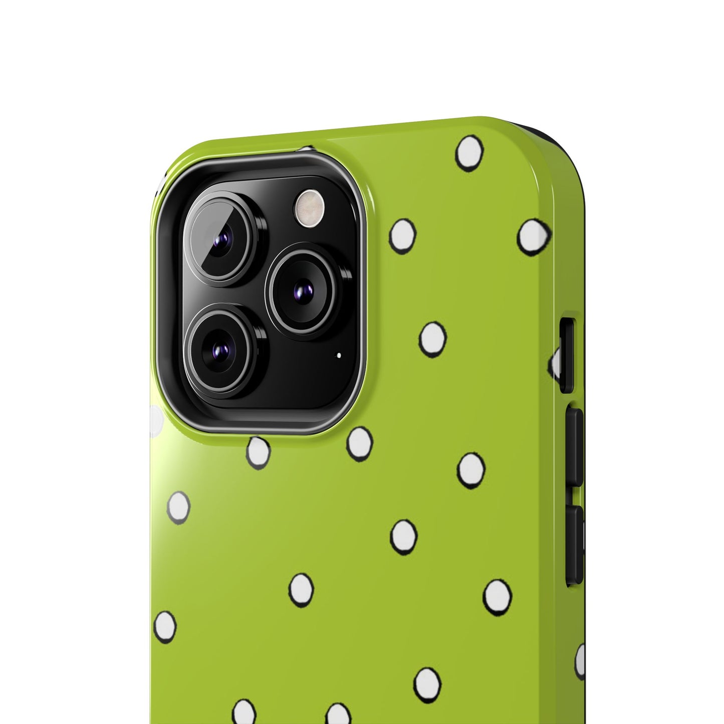 Lime Dots Phone Case