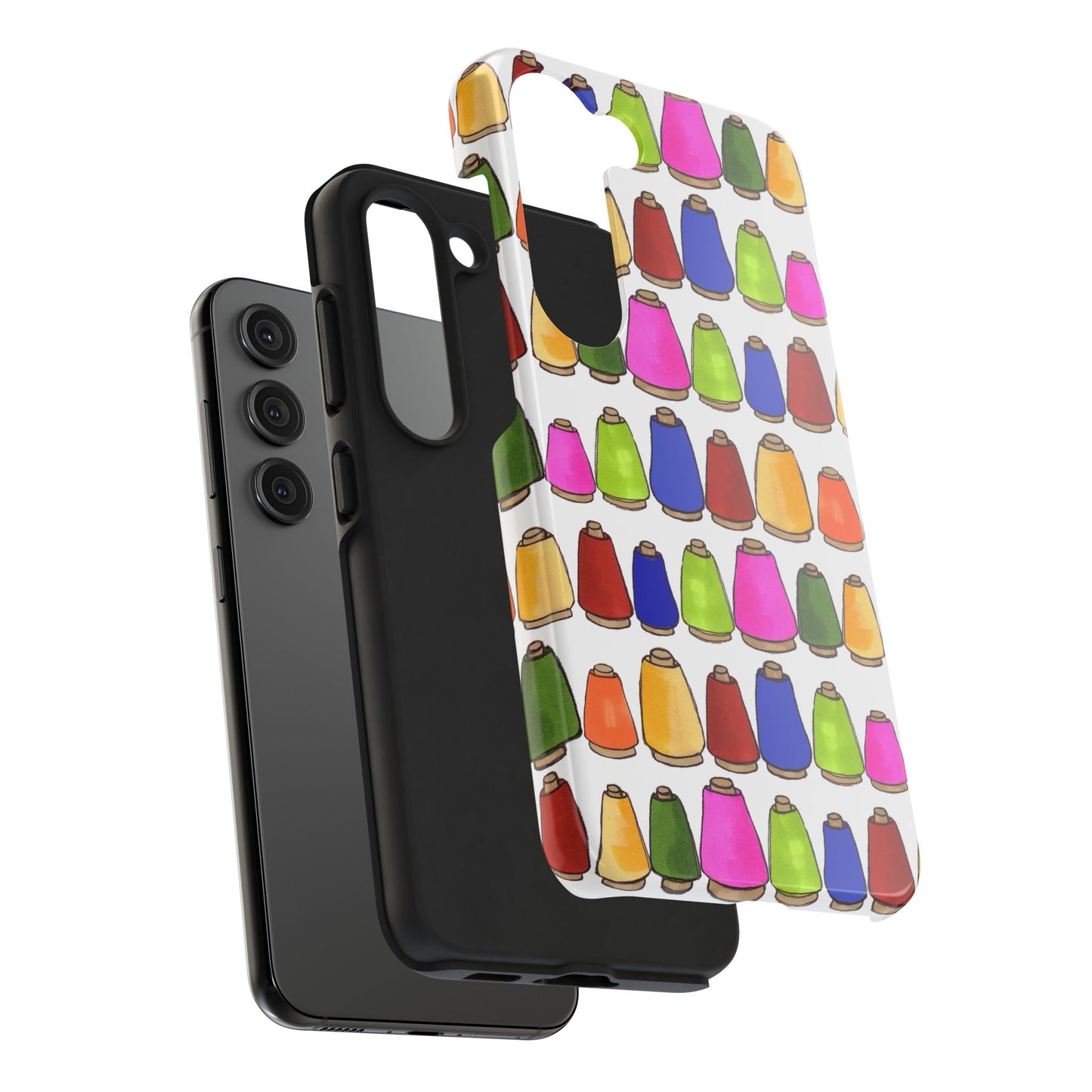 Coneiferous White / Multi Phone Case