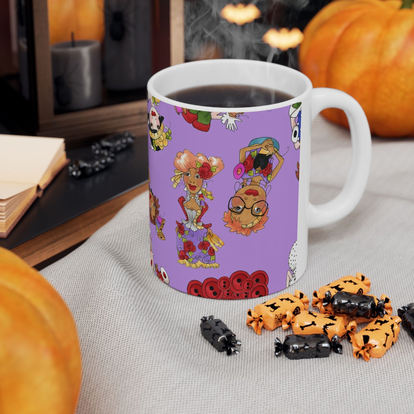 Curious Toss Purple Cup