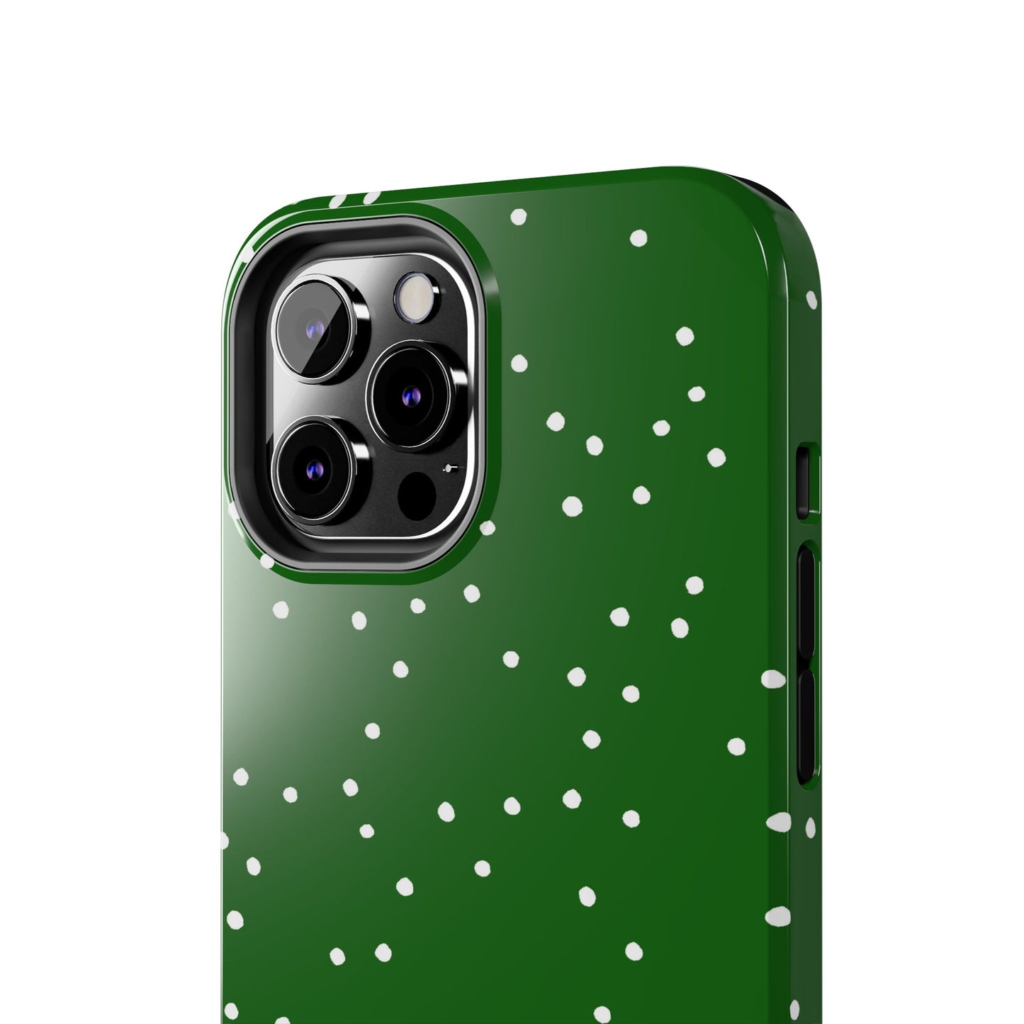 Dinky Dots Green / White Phone Case