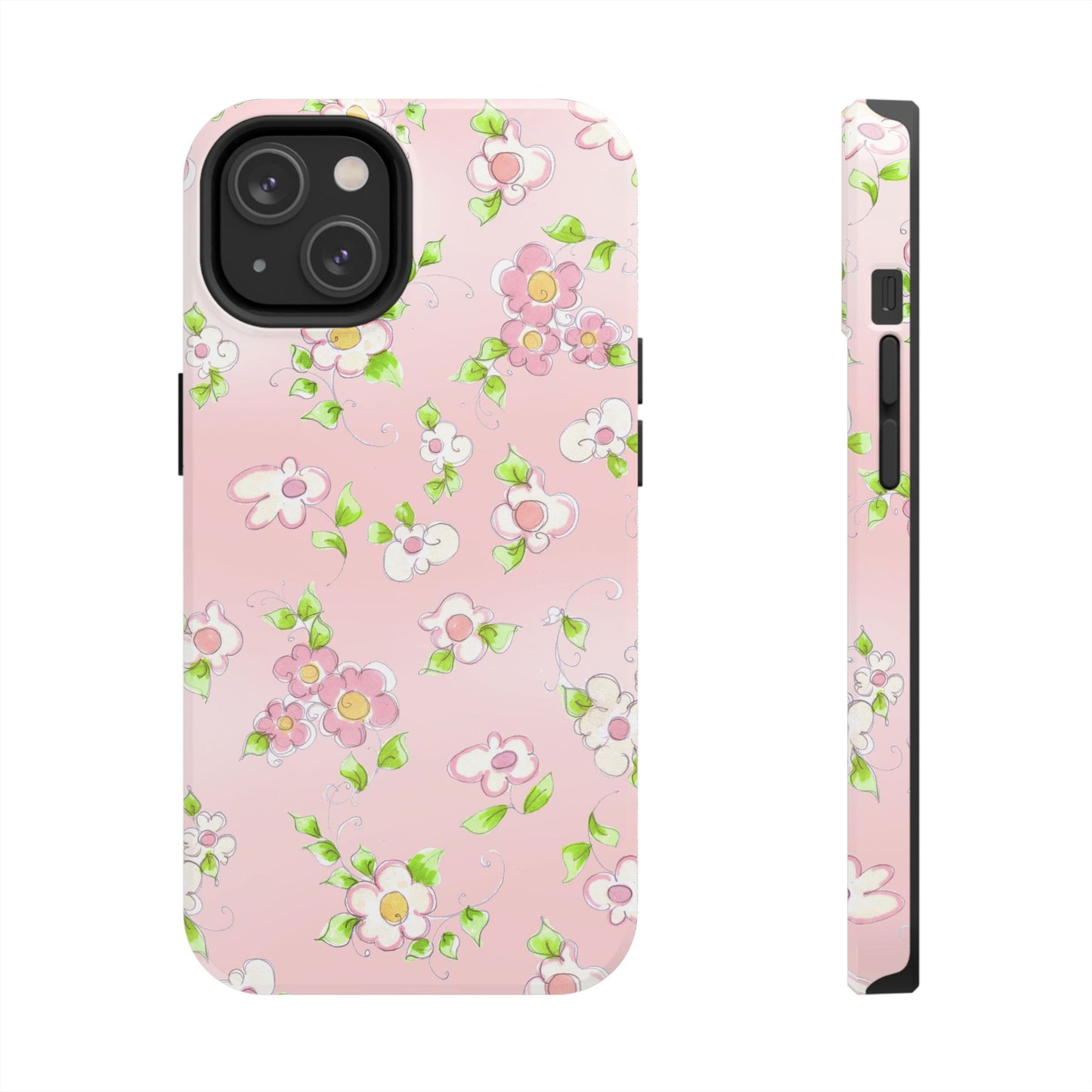 Precious Posies Pink Phone Case