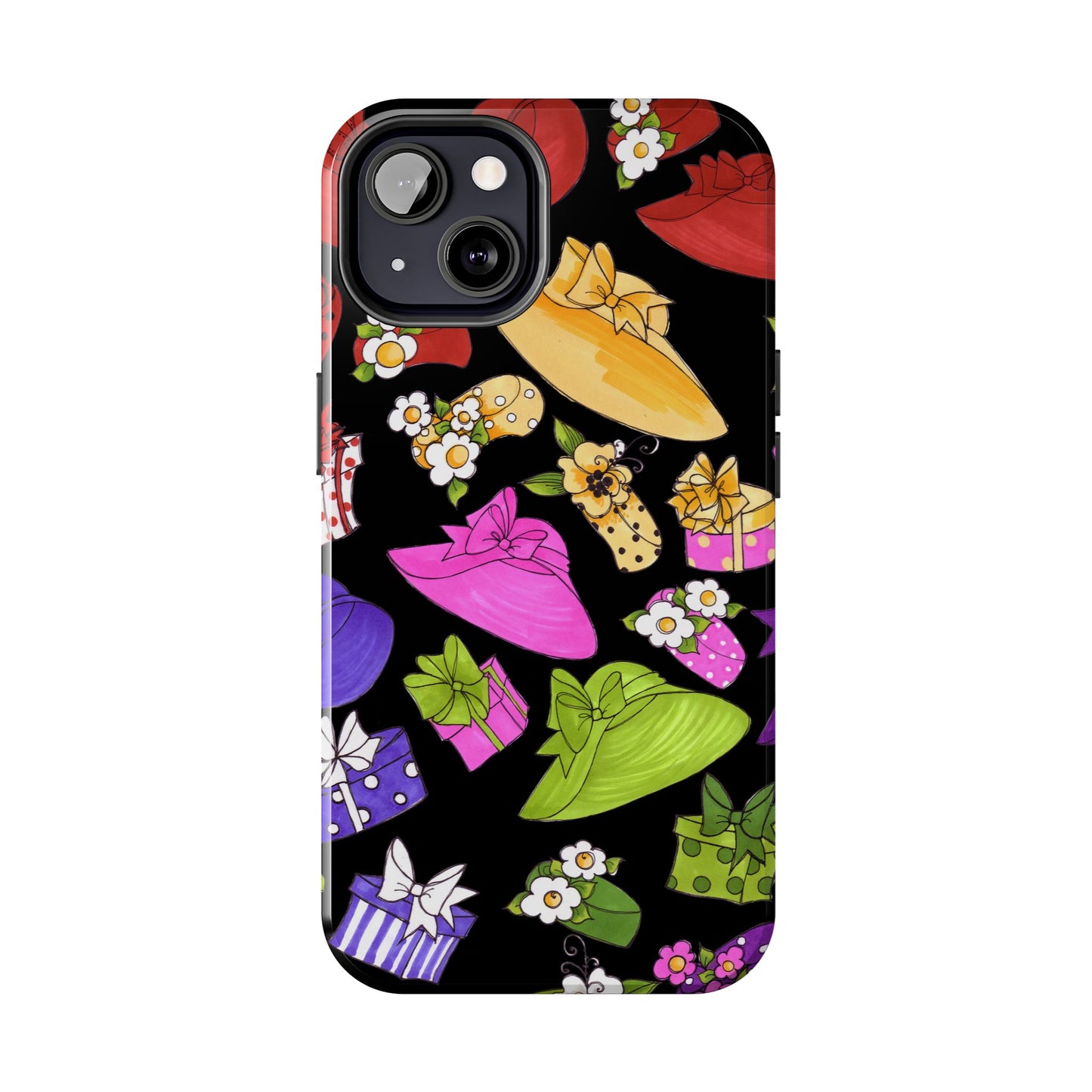 Accessories Tossed Black Phone Case