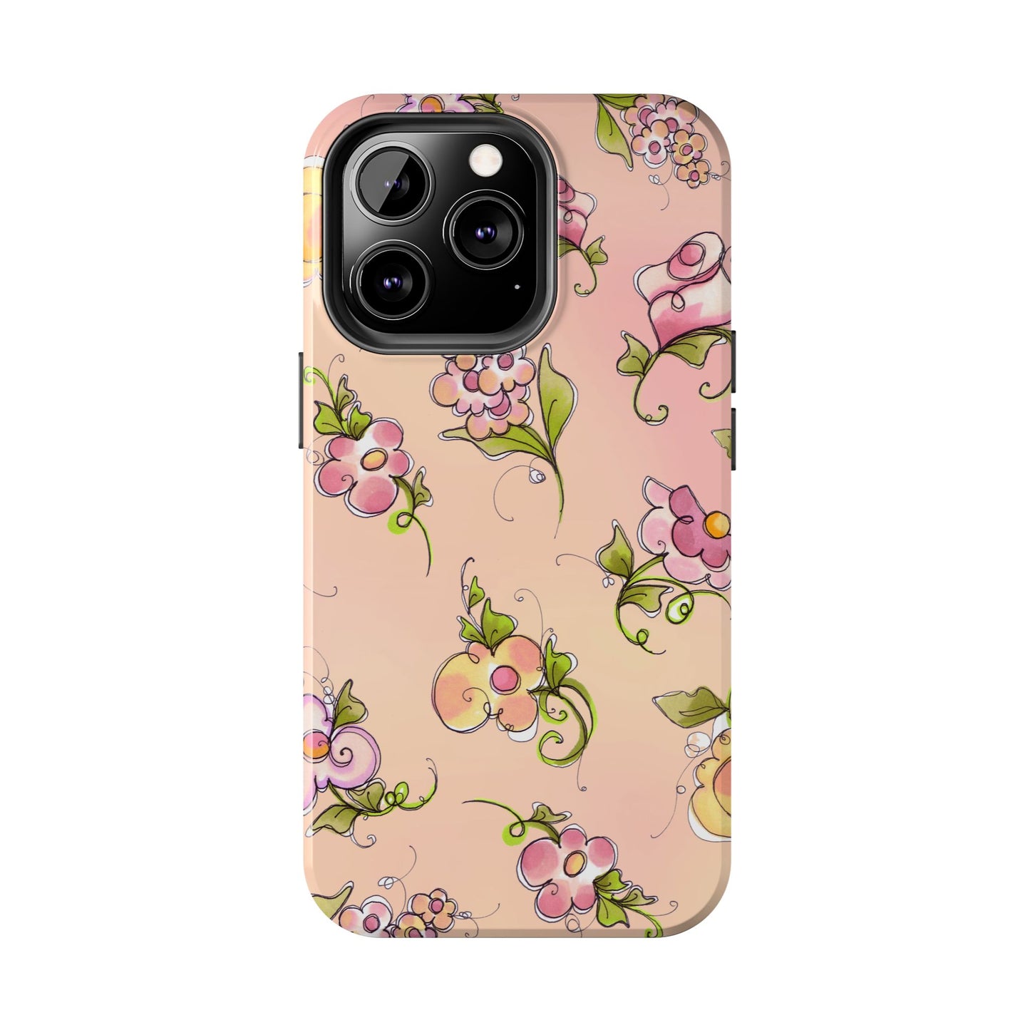 Flower Toss Sunrise Phone Case