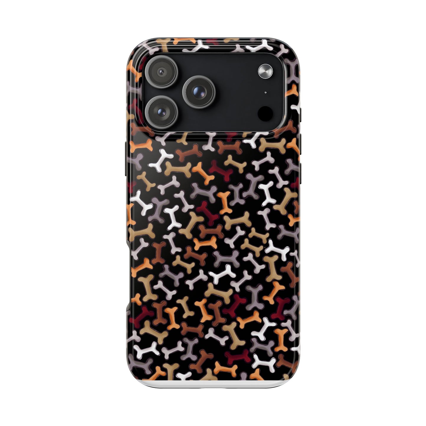 Dog Bones Black Phone Case