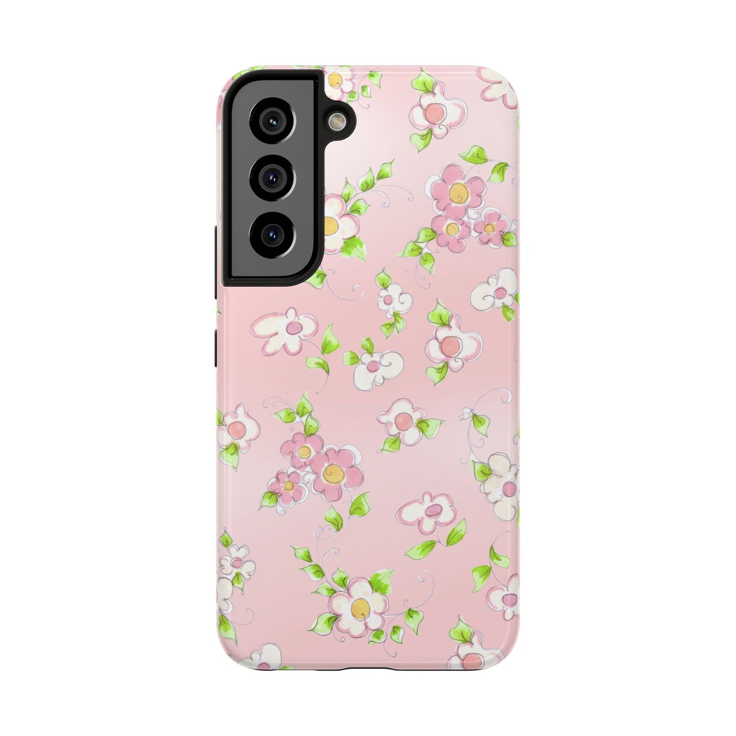 Precious Posies Pink Phone Case