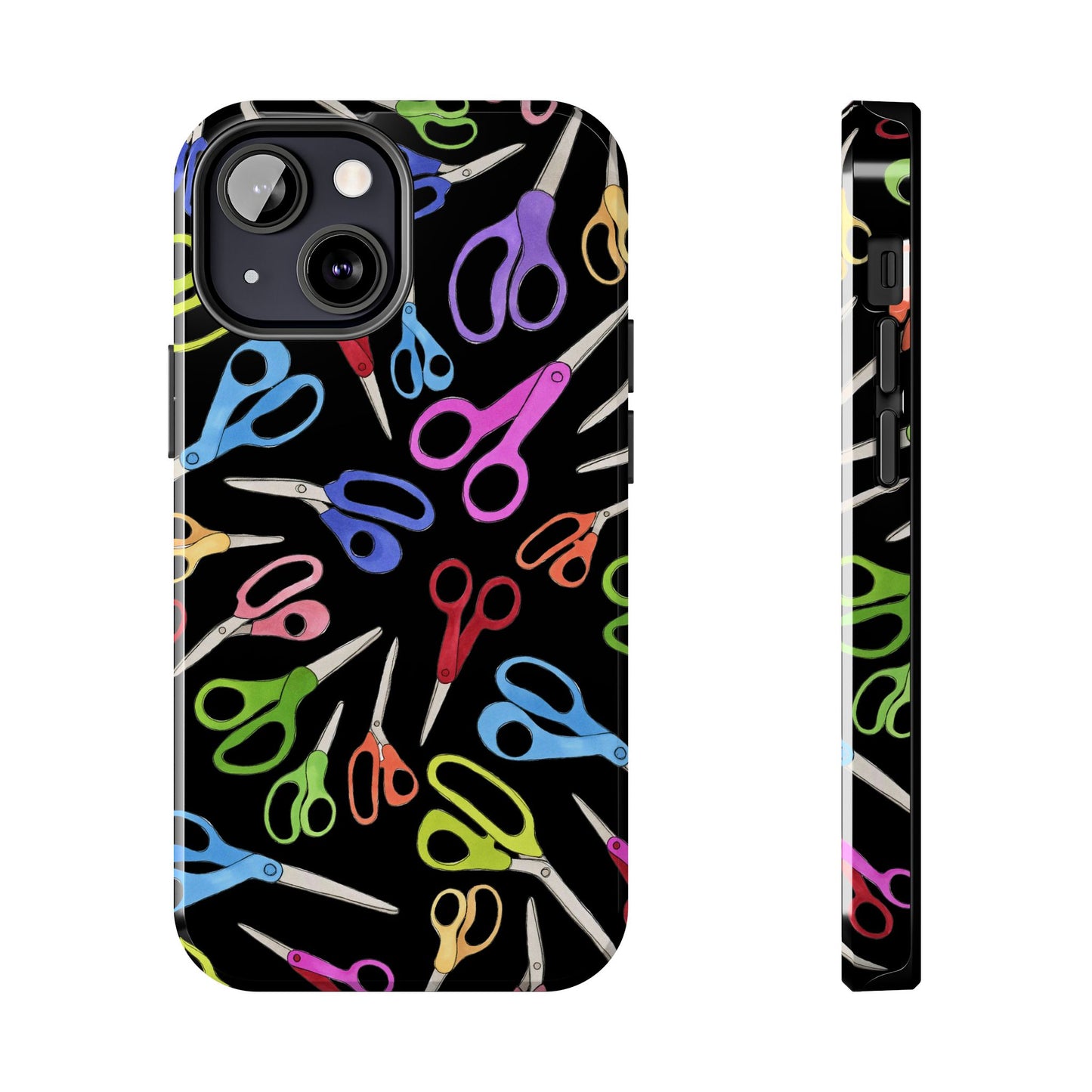 Shear Fun Black Phone Case