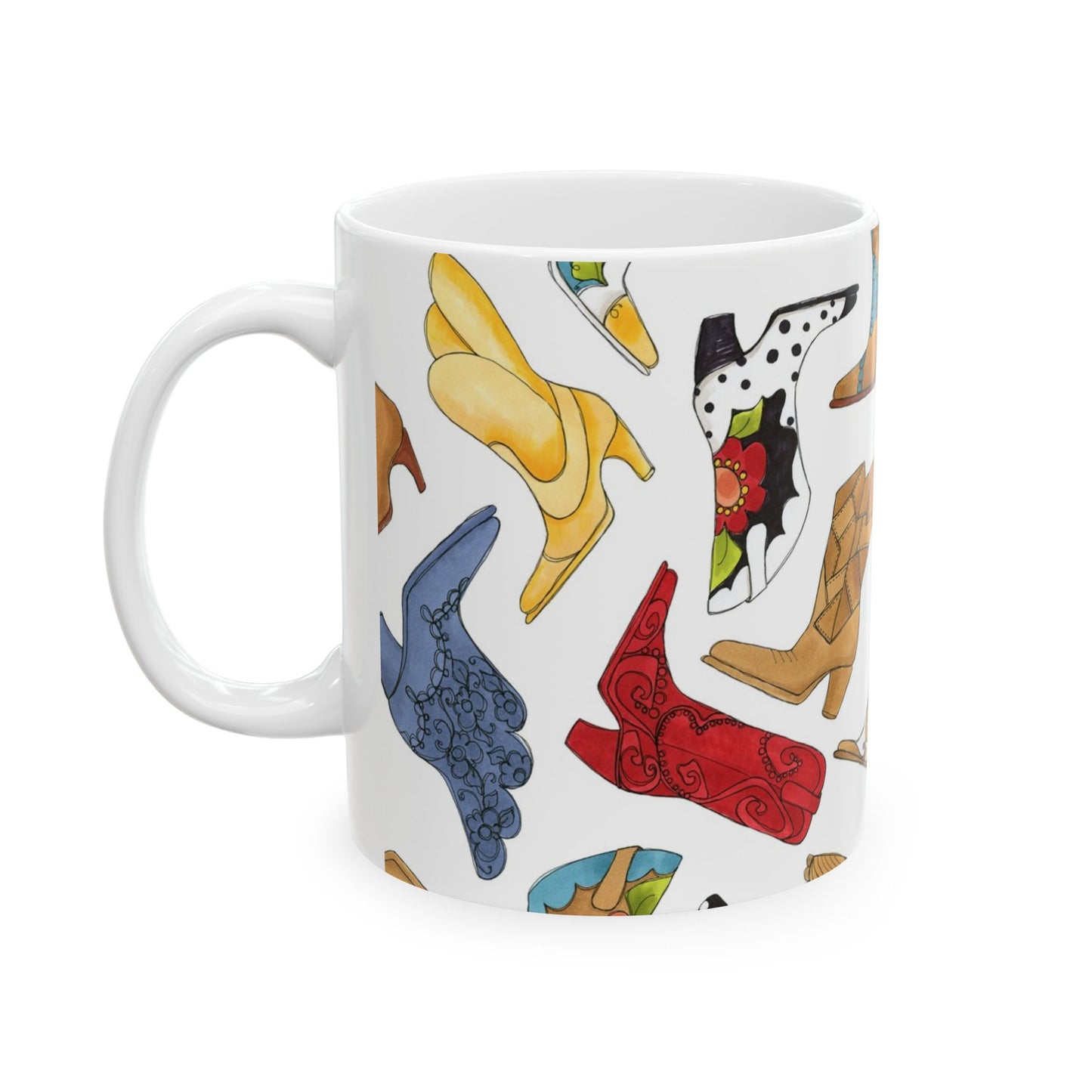 Bootery White Cup