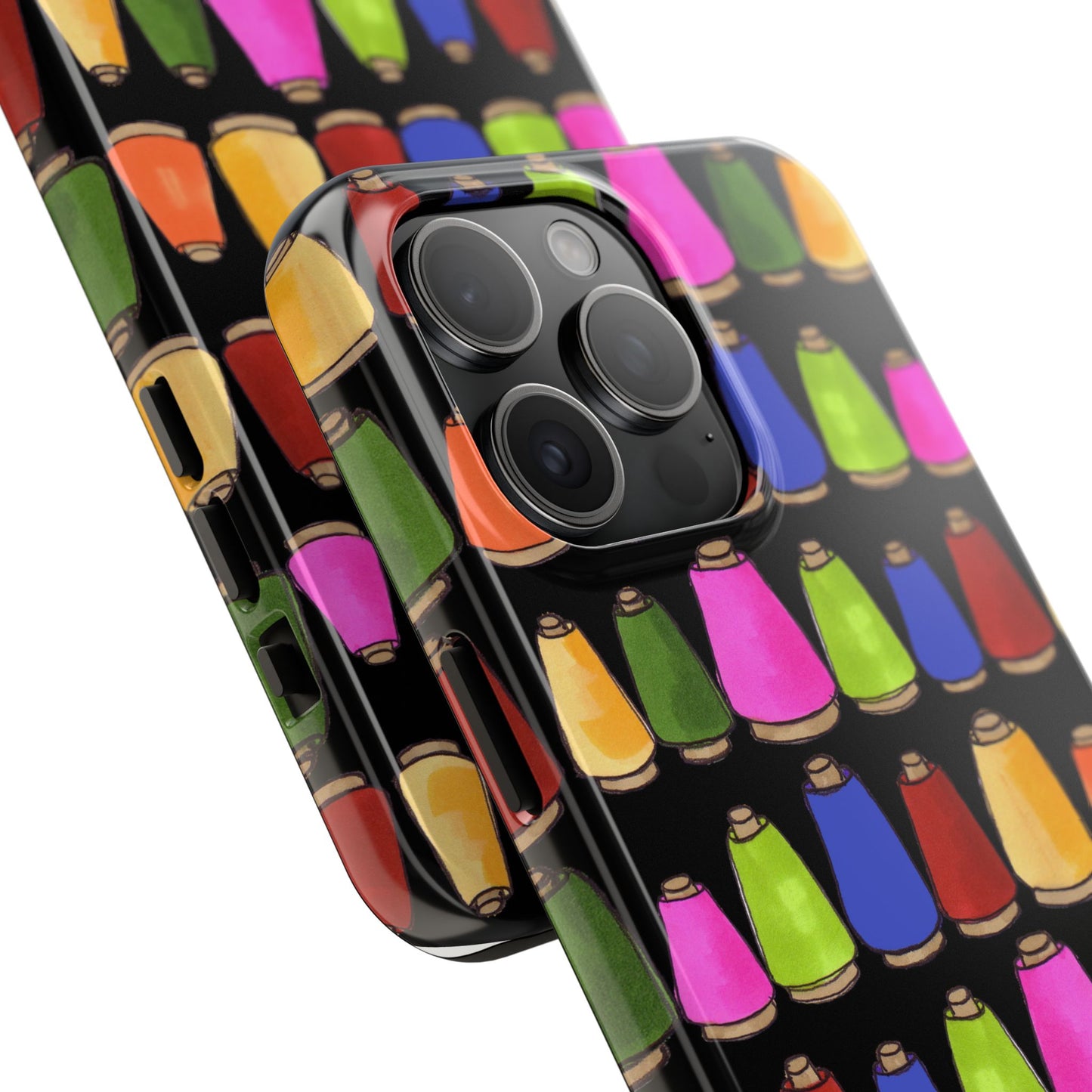 Coneiferous Black / Multi Phone Case