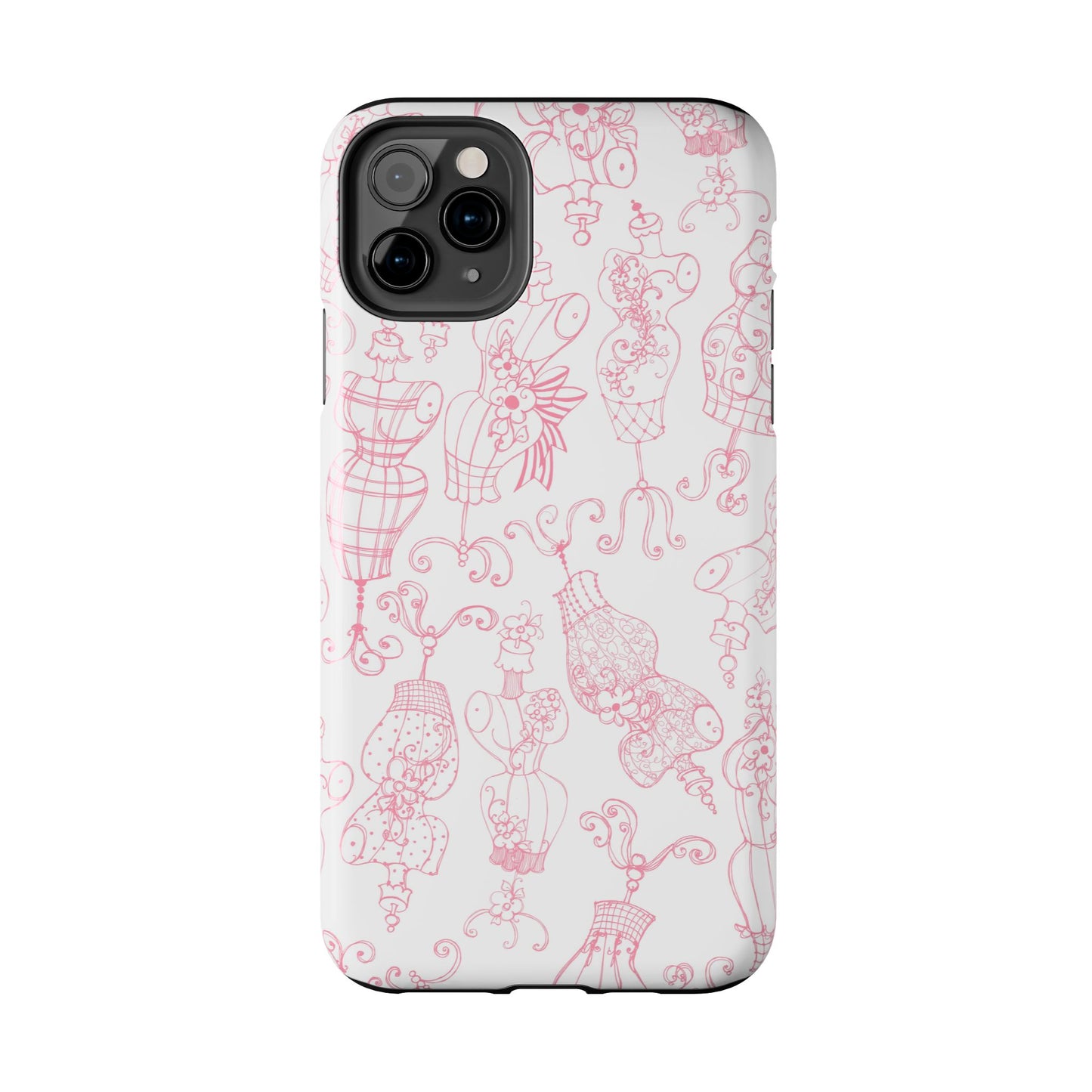 Mannequinique White / Pink Phone Case