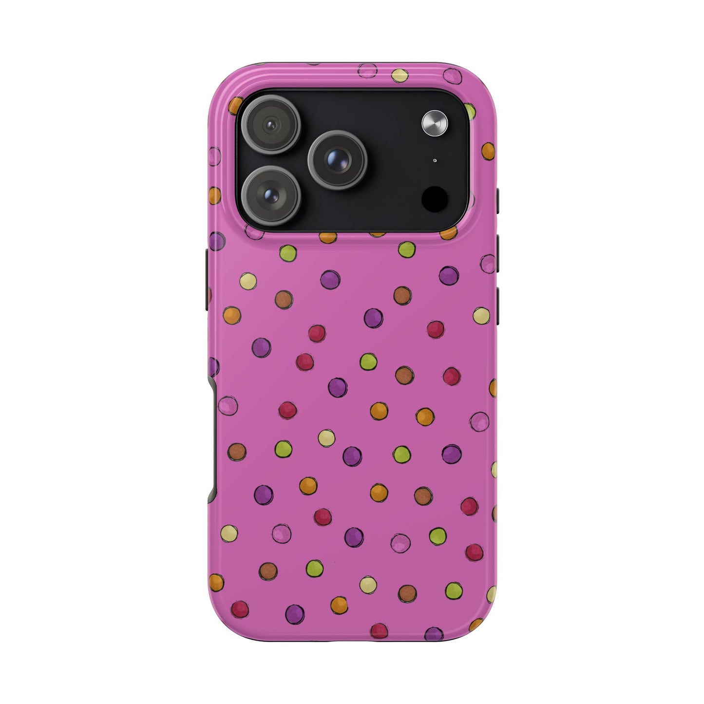 Tea Dot Pink Phone Case