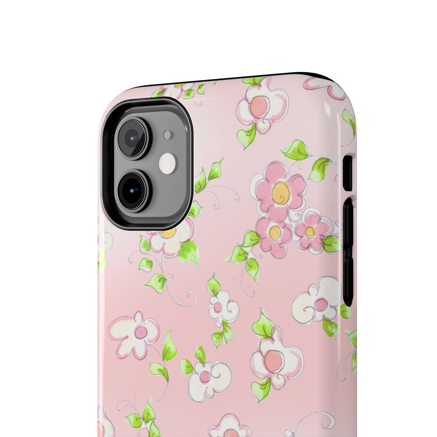 Precious Posies Pink Phone Case