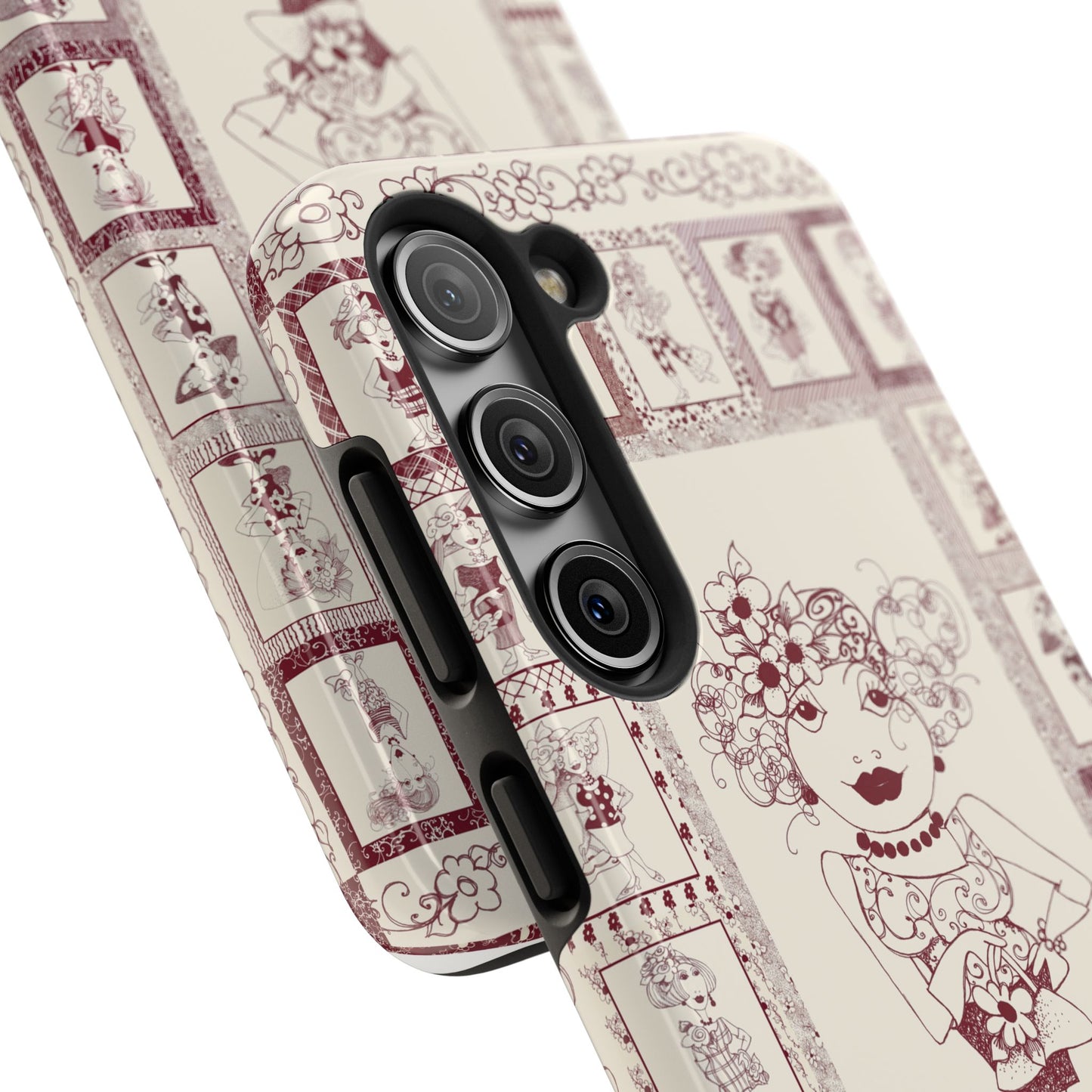 Redheads Portrait Phone Case