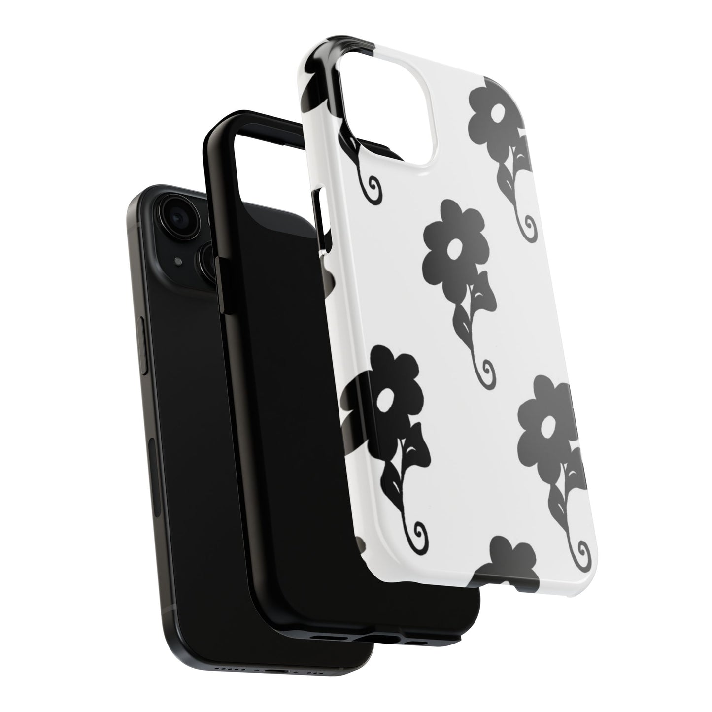 Daring Daisy White Phone Case