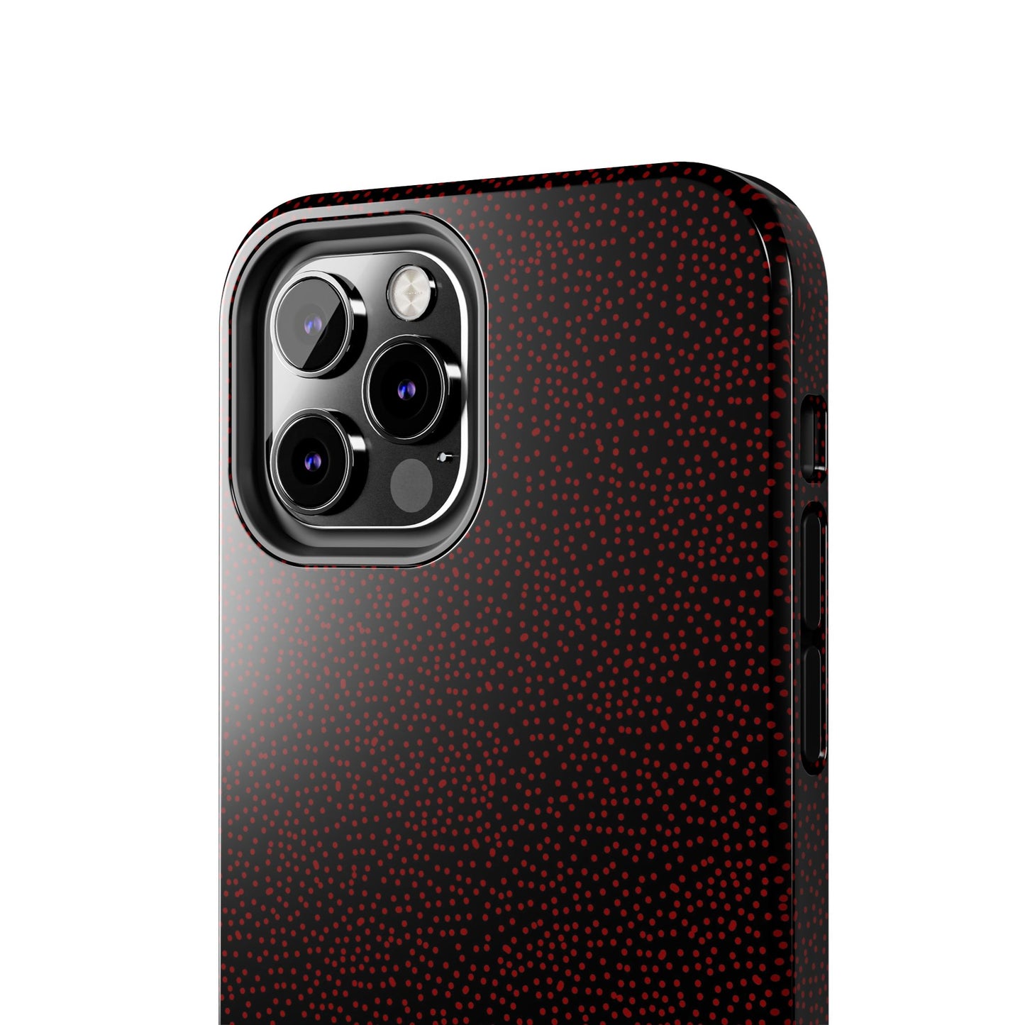 Mini Dot Black / Red Phone Case