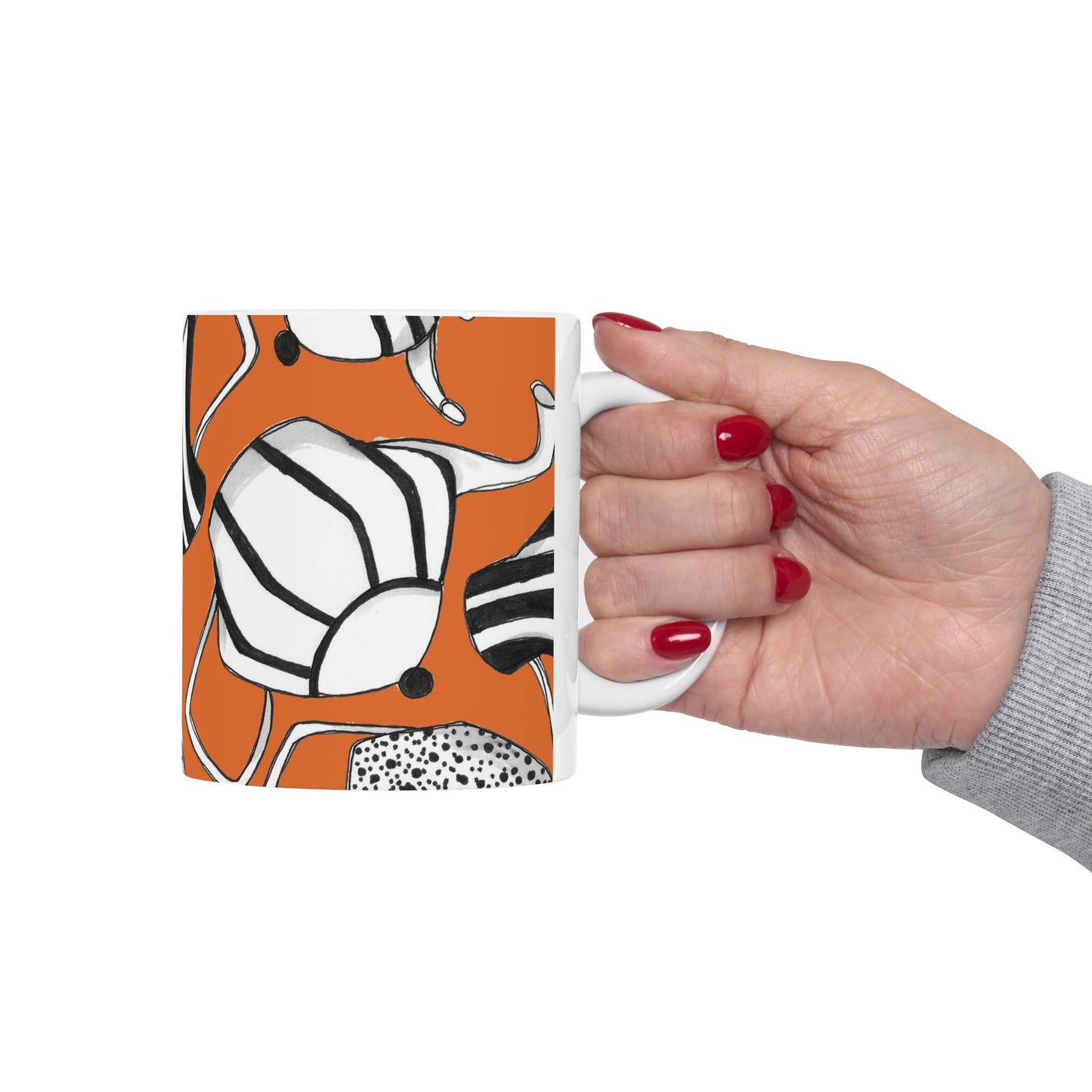 Coffee, Tea Anyone? Orange Cup