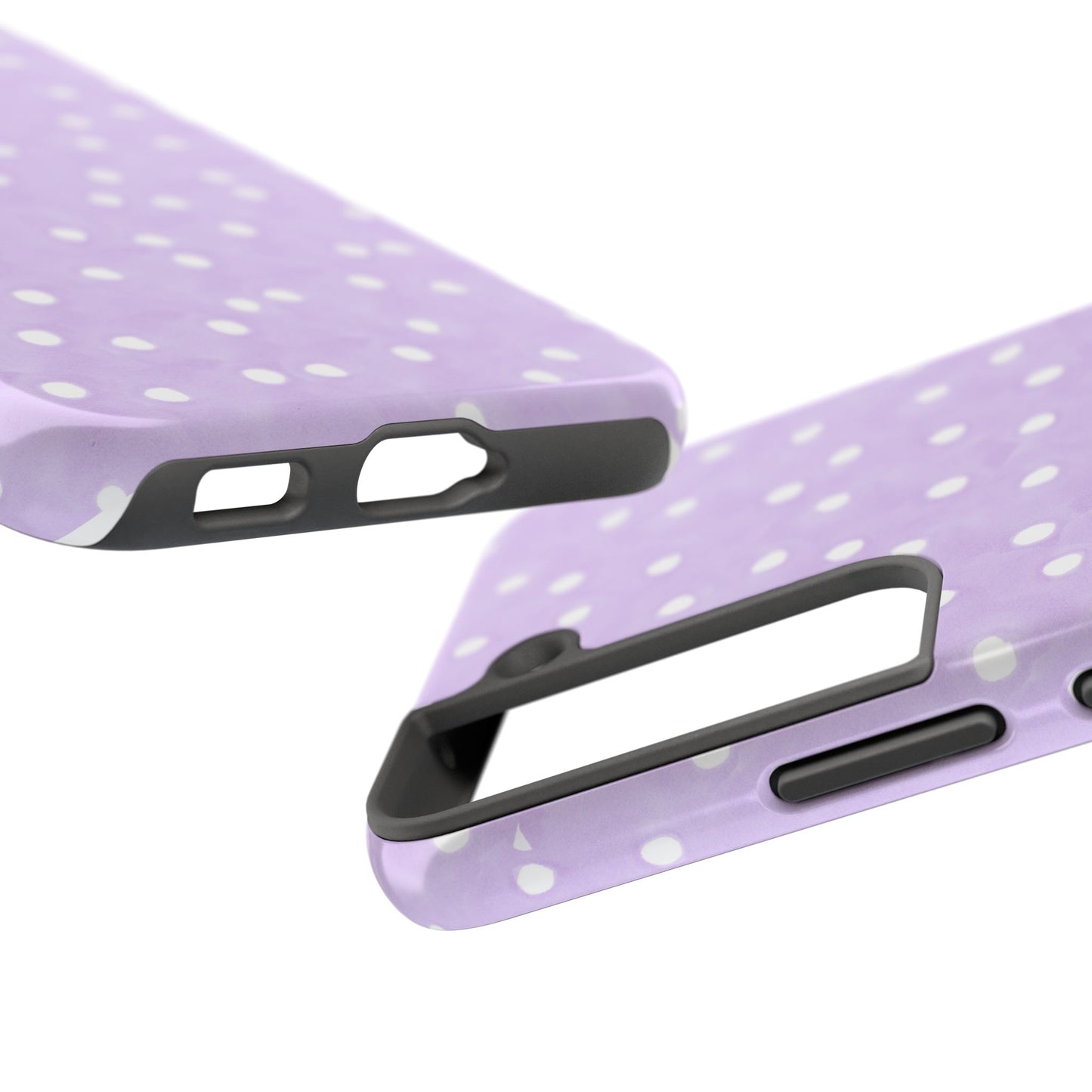 Space Dots Lilac / White Phone Case