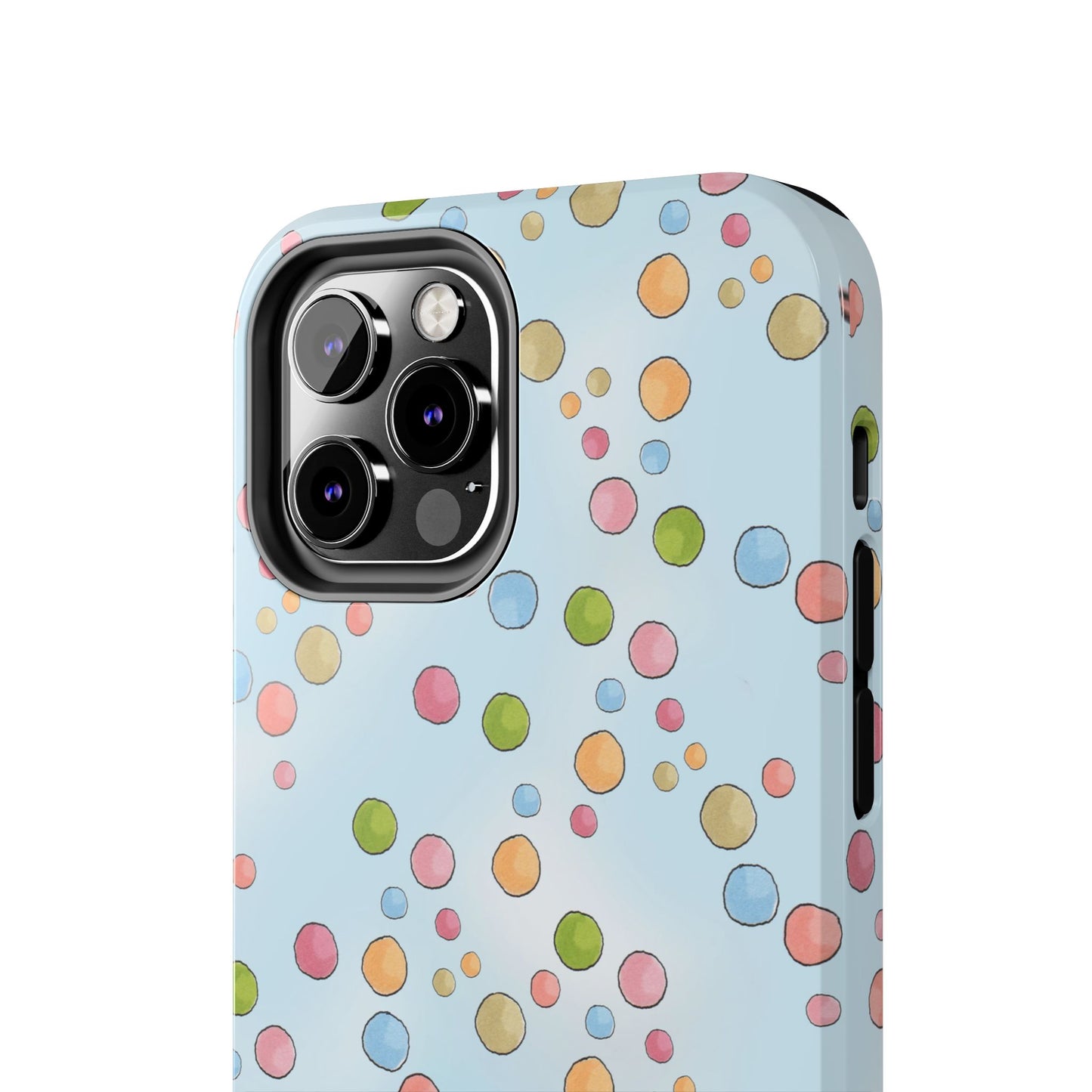 Clown Dots Blue Sky Phone Case
