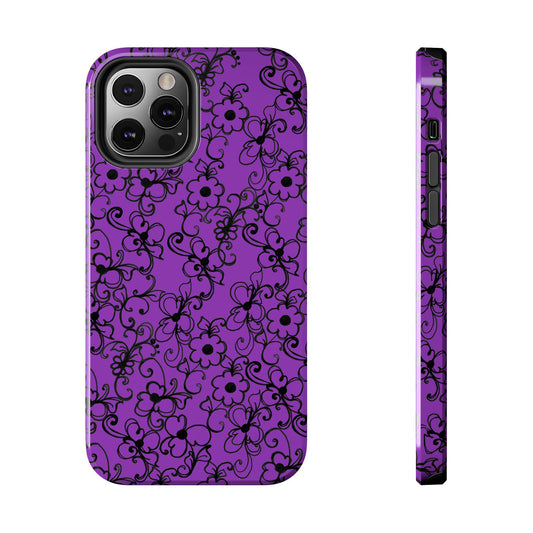 Daisy Jungle Purple Phone Case