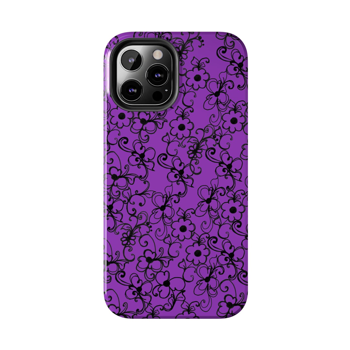 Daisy Jungle Purple Phone Case
