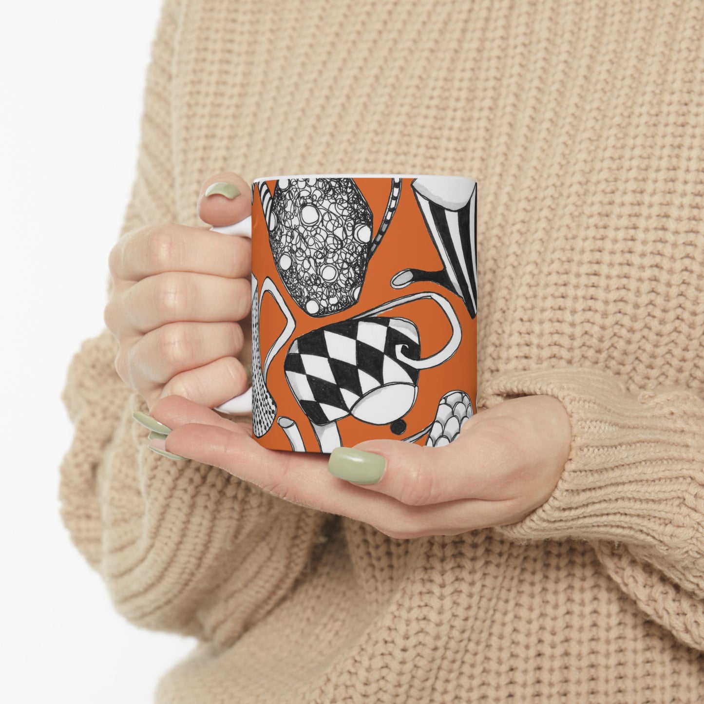Coffee, Tea Anyone? Orange Cup