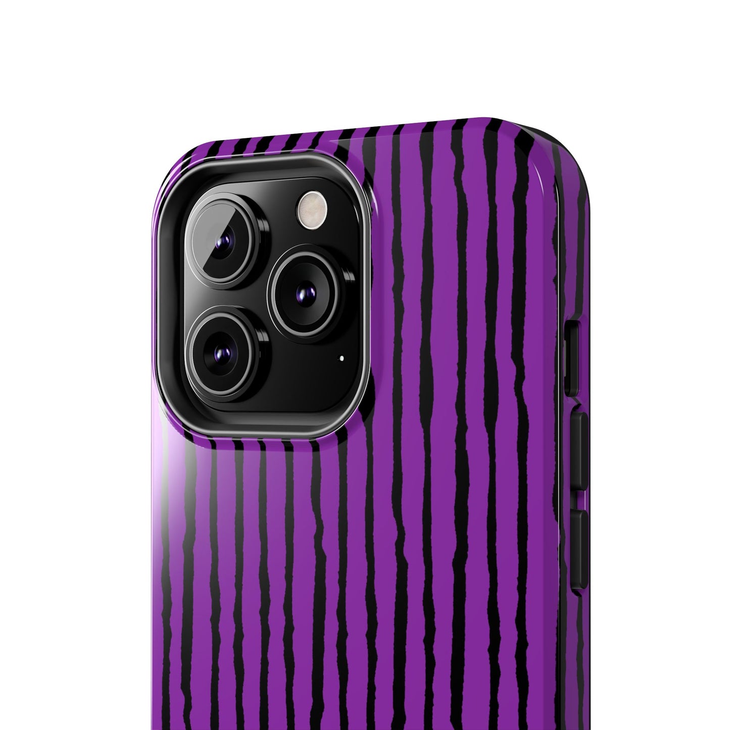 Sorta Stripe Purple / Black Phone Case