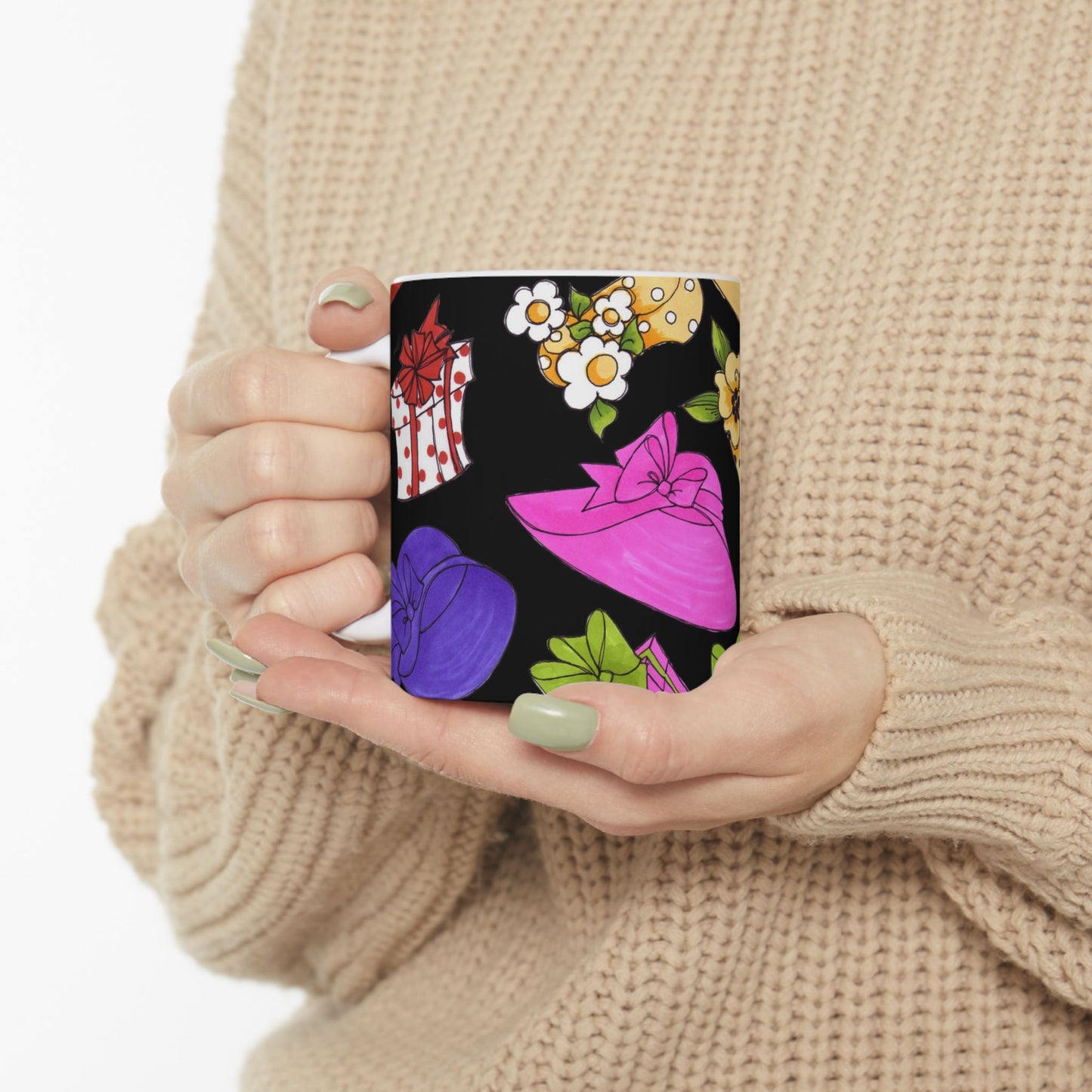 Accessories Tossed Black Cup