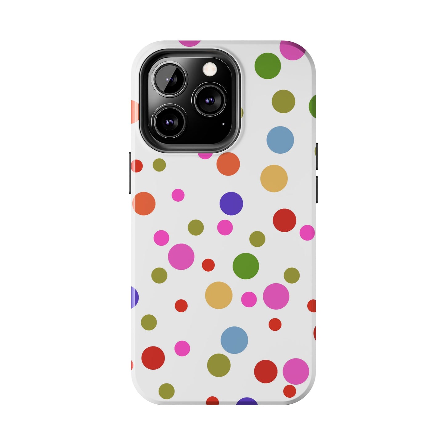 Dot Assortment White Phone Case