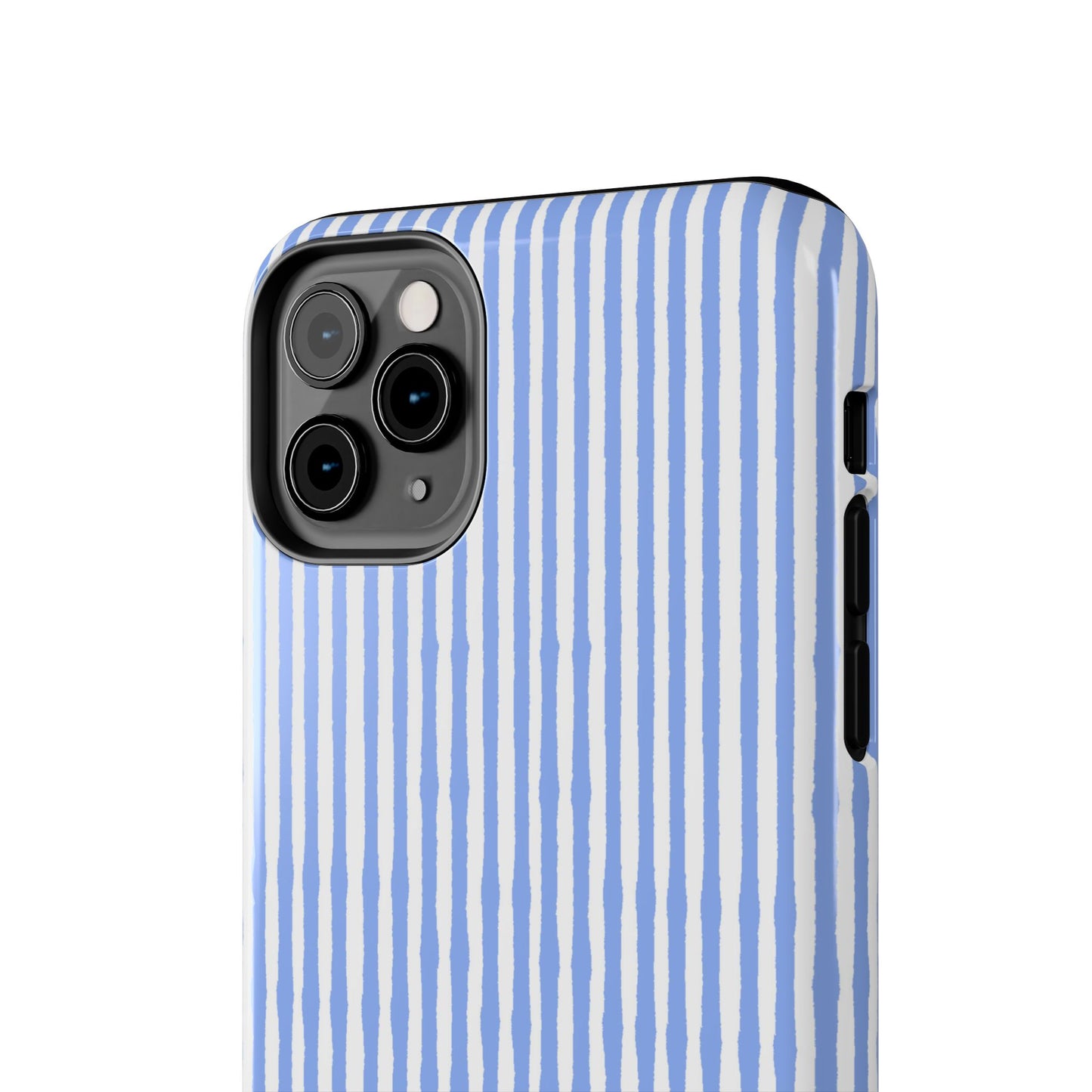 Lazy Stripe Blue / White Phone Case