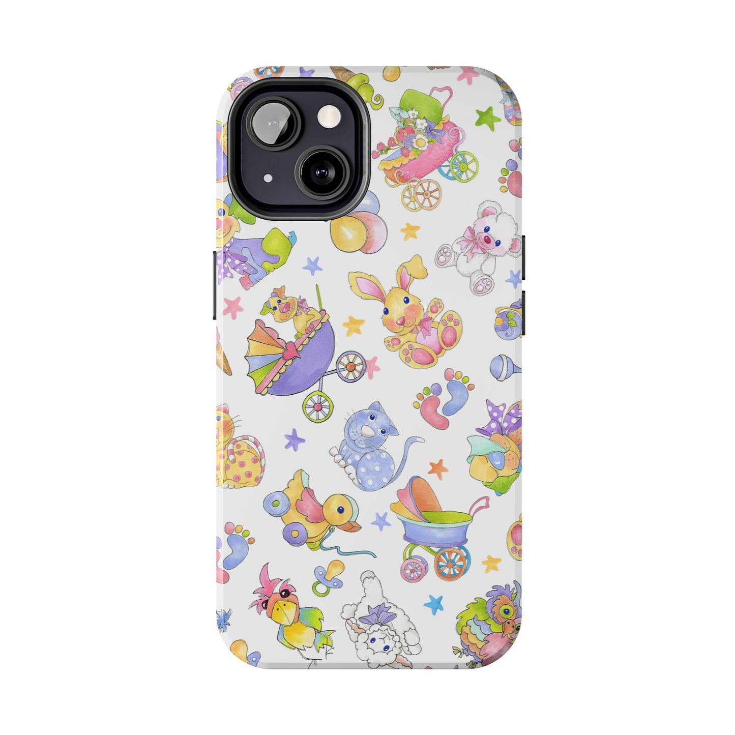 Busy Baby White Phone Case