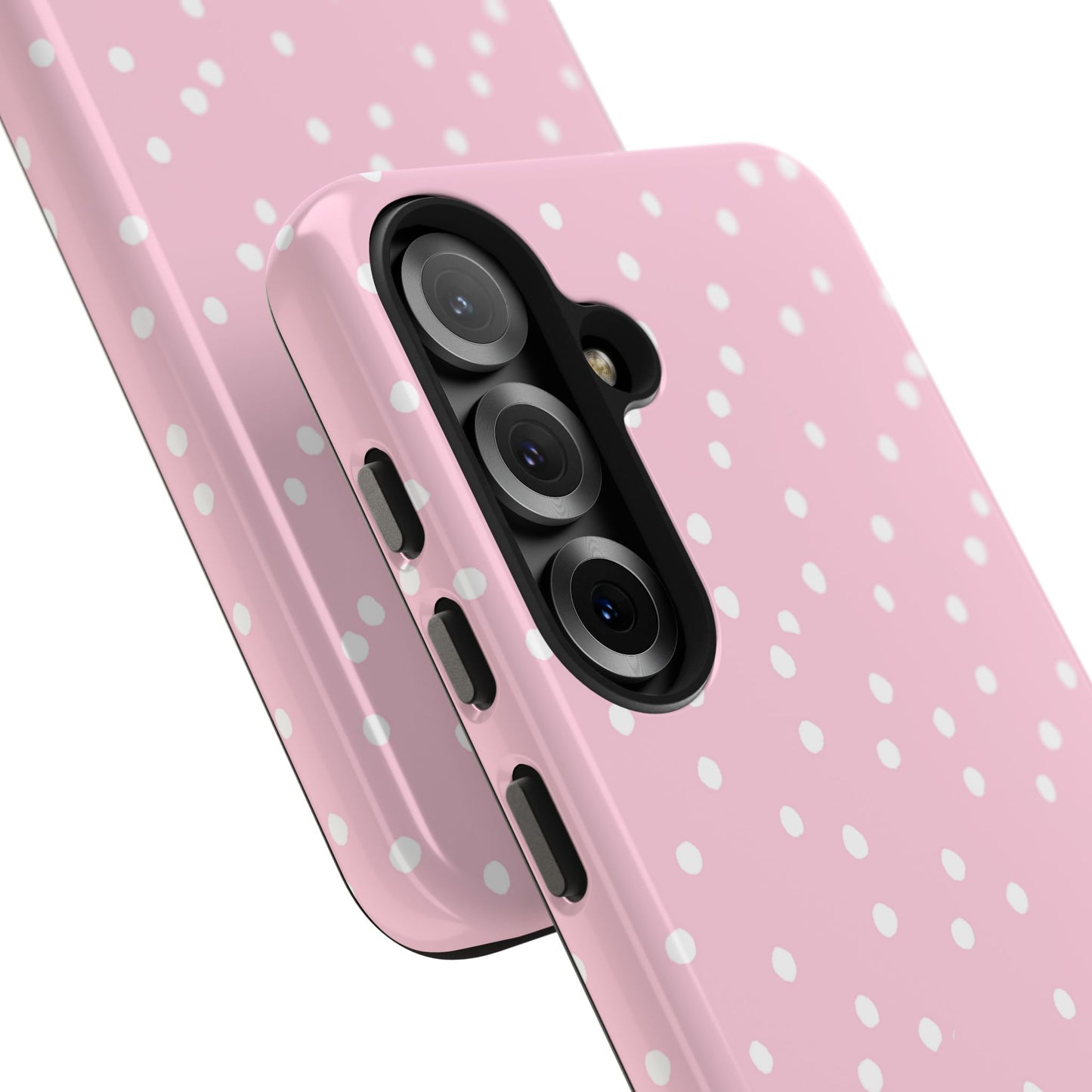 Space Dots Pink / White Phone Case