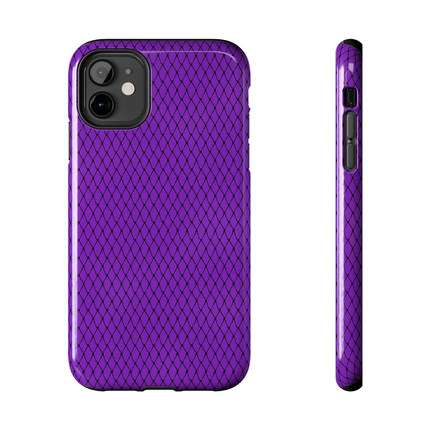 Fishnet Purple Phone Case