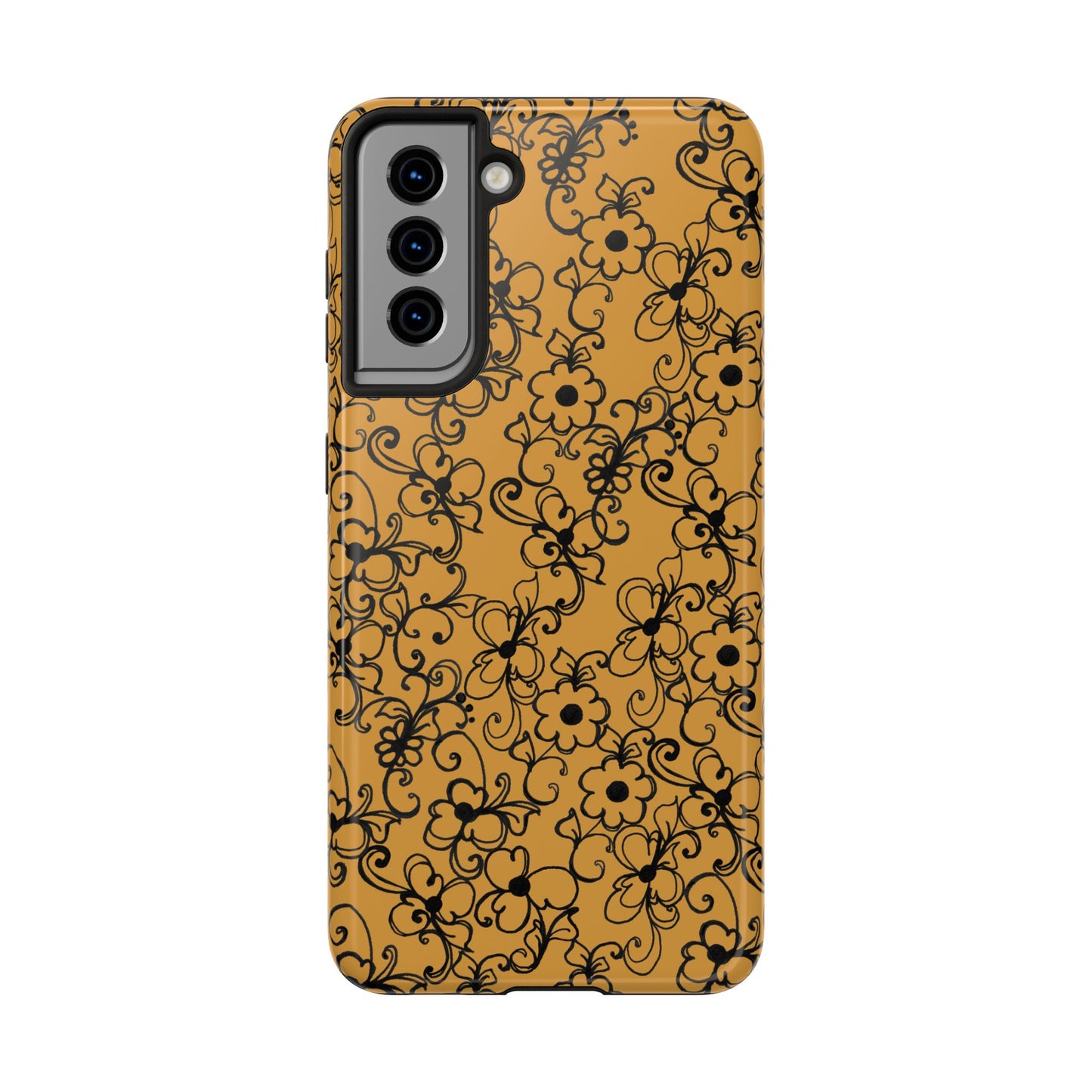 Daisy Jungle Yellow Phone Case