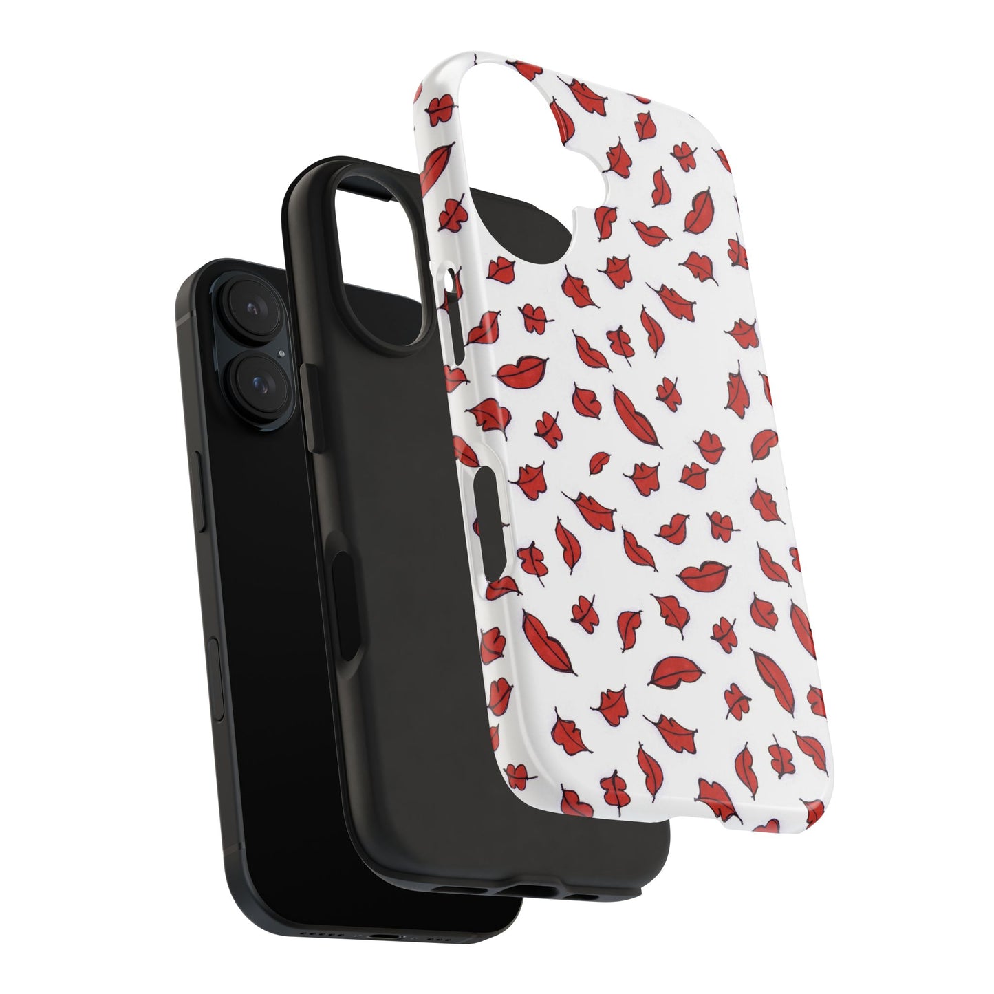 Autumn Lips White Phone Case