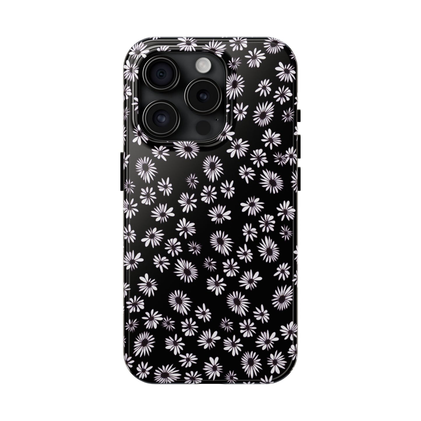 Random Daisy Black / White Phone Case