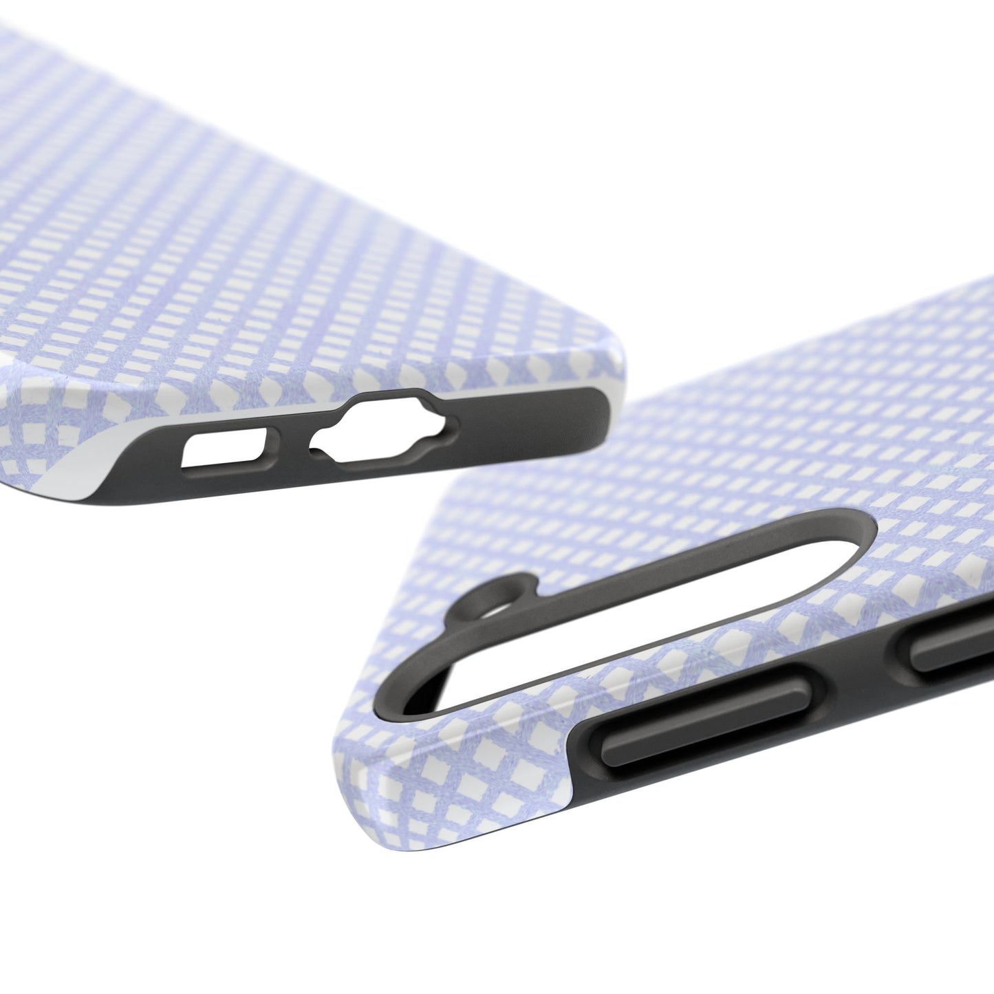 Bias Check Light Blue Phone Case