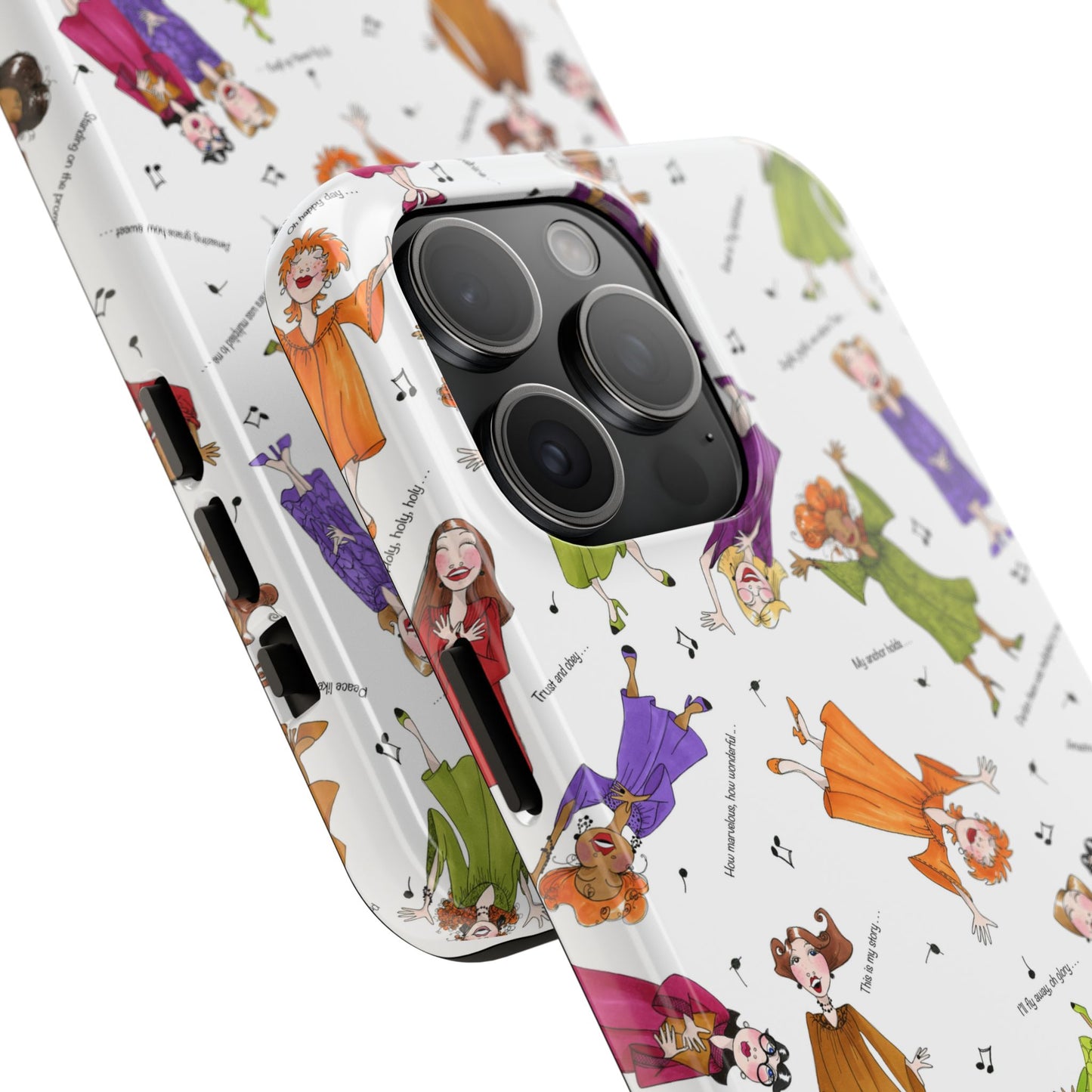 Sing it Sister White Phone Case