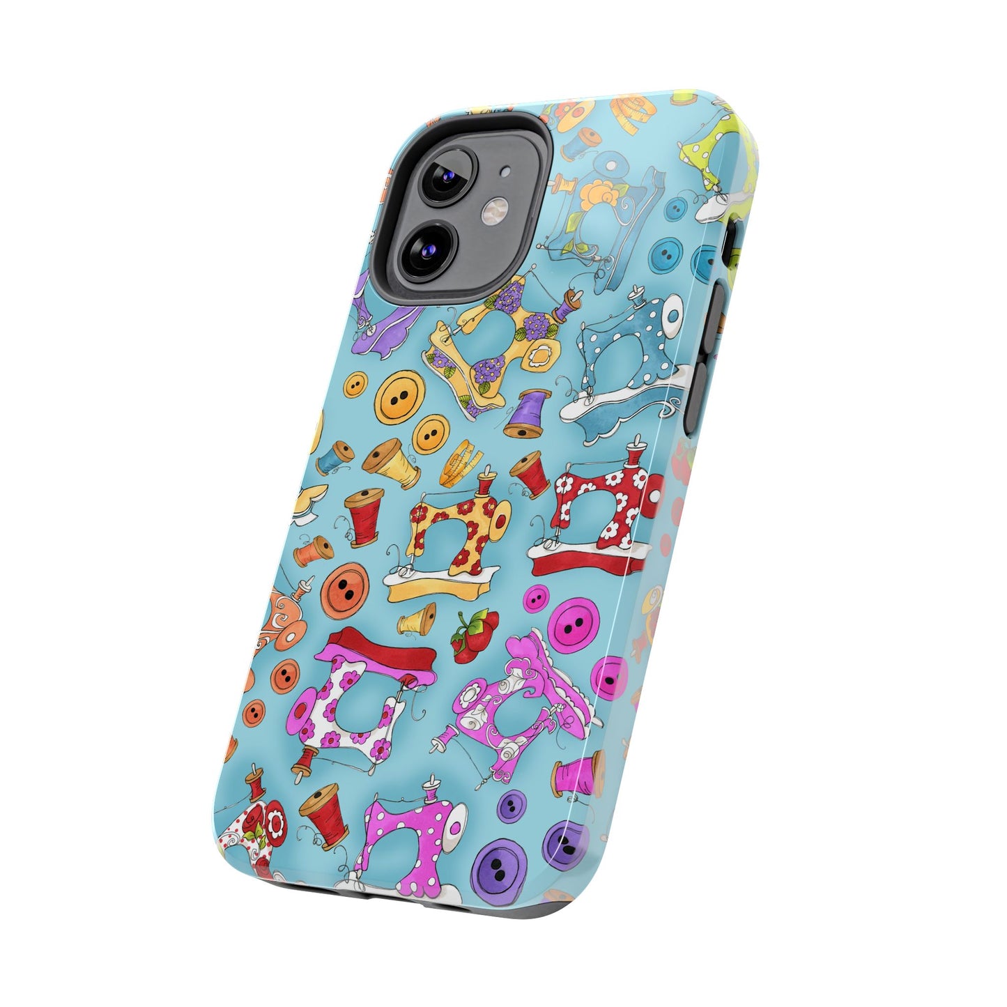 Sew Assorted Turquoise Phone Case