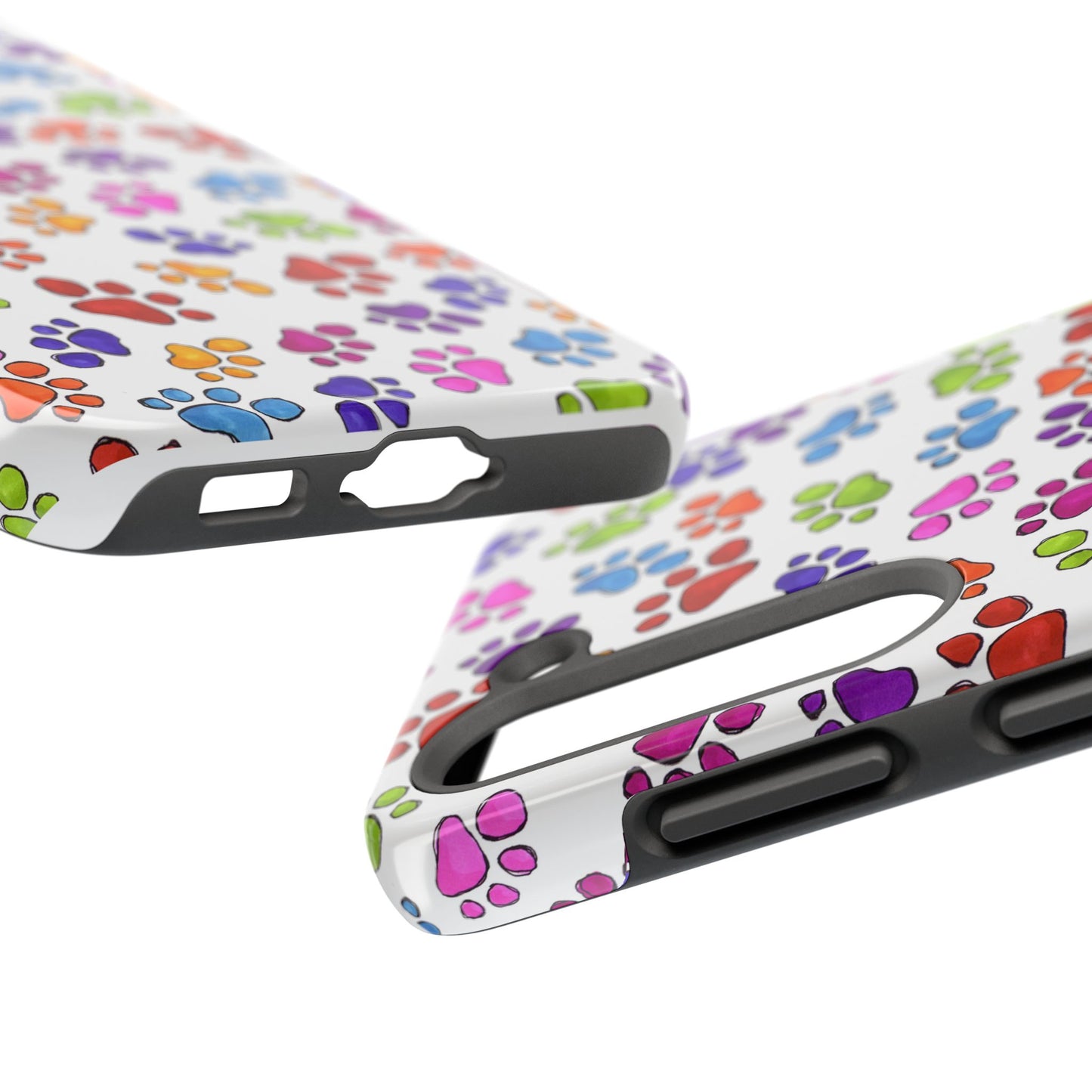 Fancy Paws White Phone Case