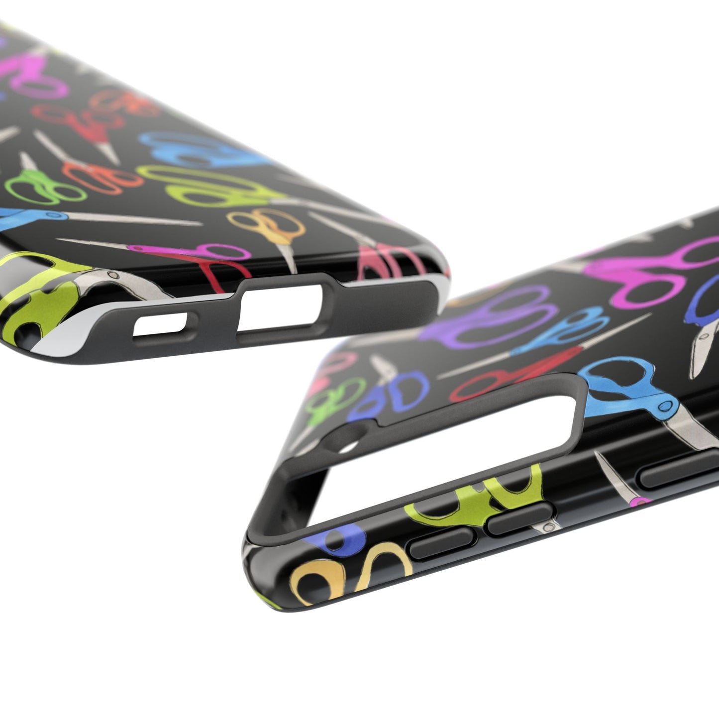 Shear Fun Black Phone Case