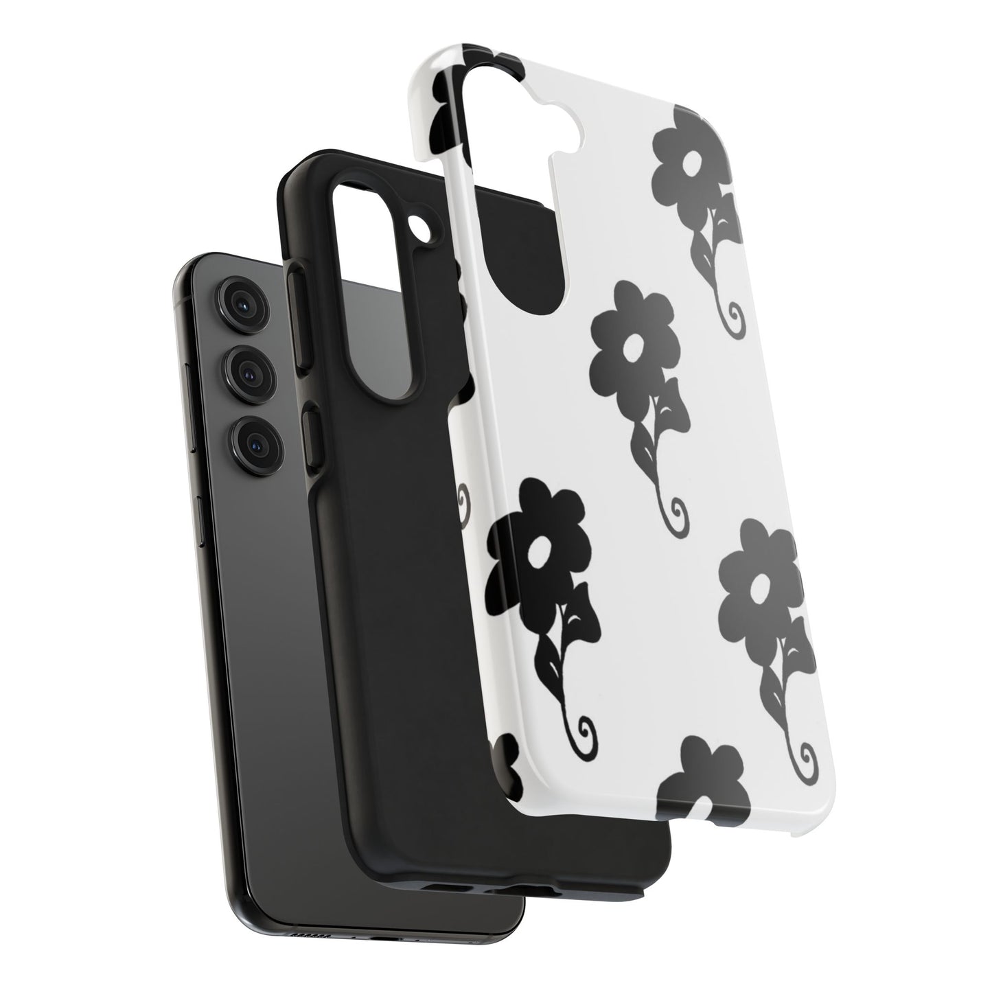 Daring Daisy White Phone Case