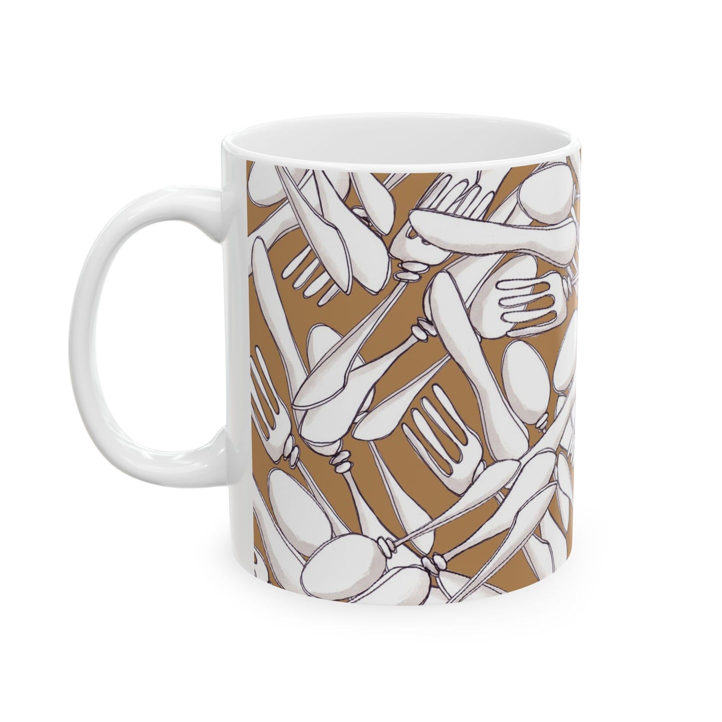 Silverware Wars Brown Cup