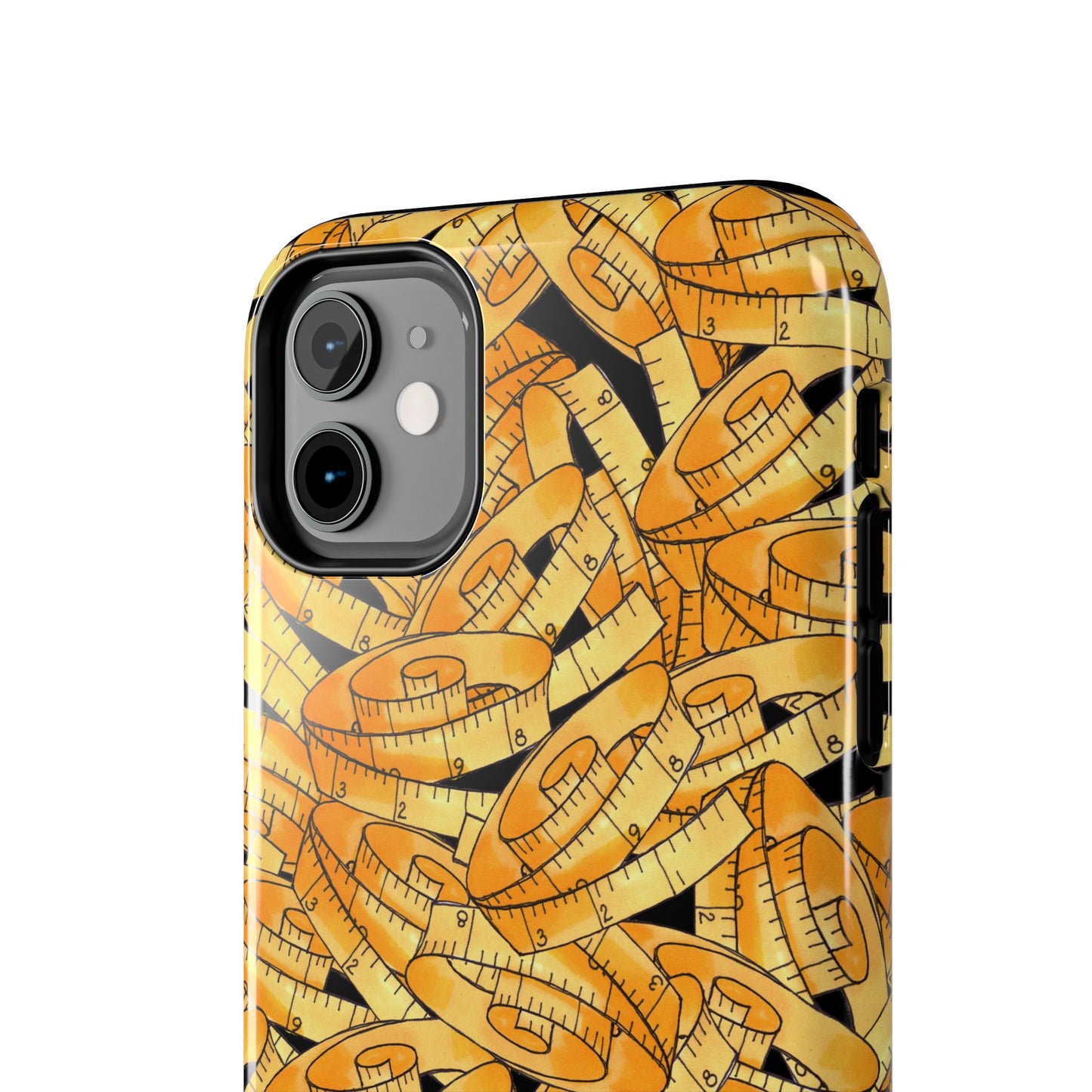 Tape Storm Black / Yellow Phone Case