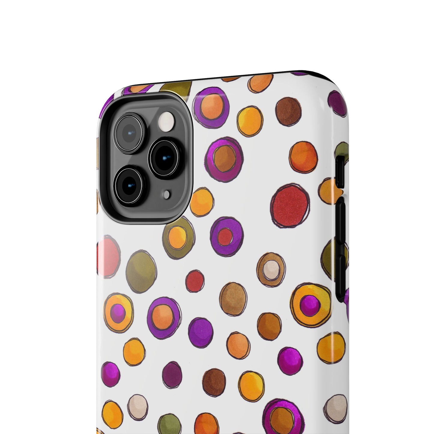 Sesame Dot White Phone Case