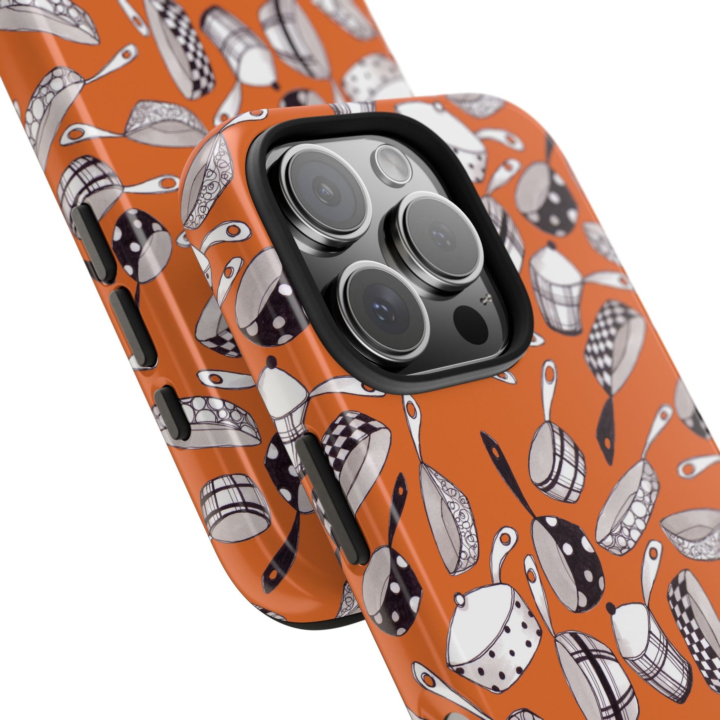 Pots & Pans Flyin' Orange Phone Case