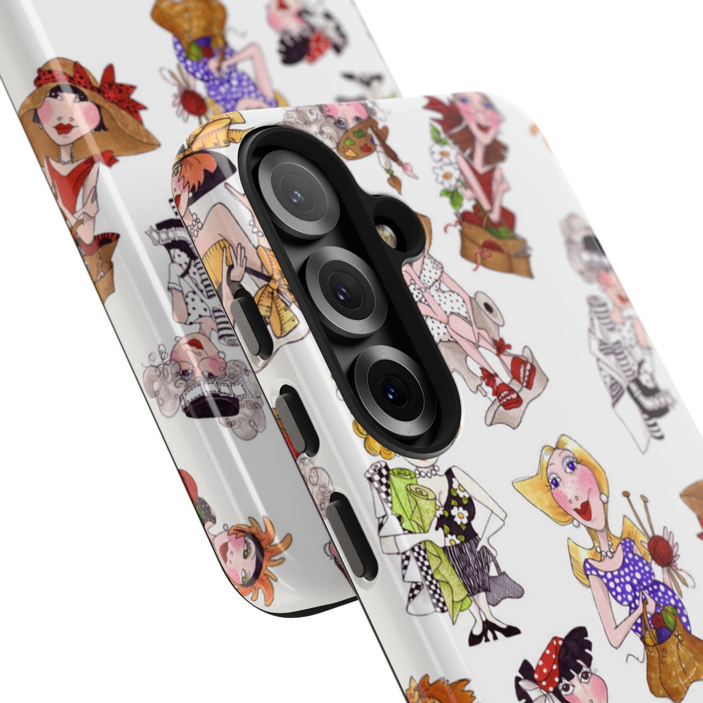 Creative Toss White Phone Case