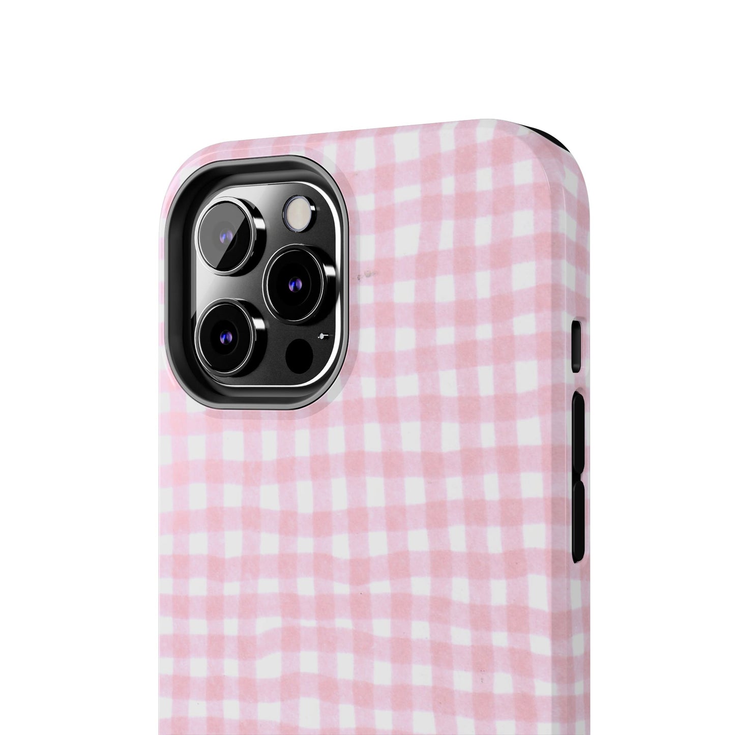 Wonky Chipper Check Pink Phone Case