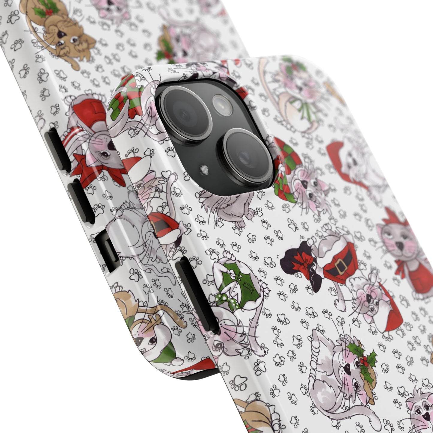 Kitty Blizzard White Phone Case