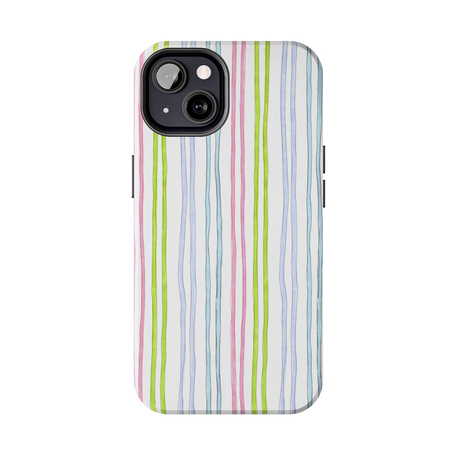 Belle Stripe White Phone Case