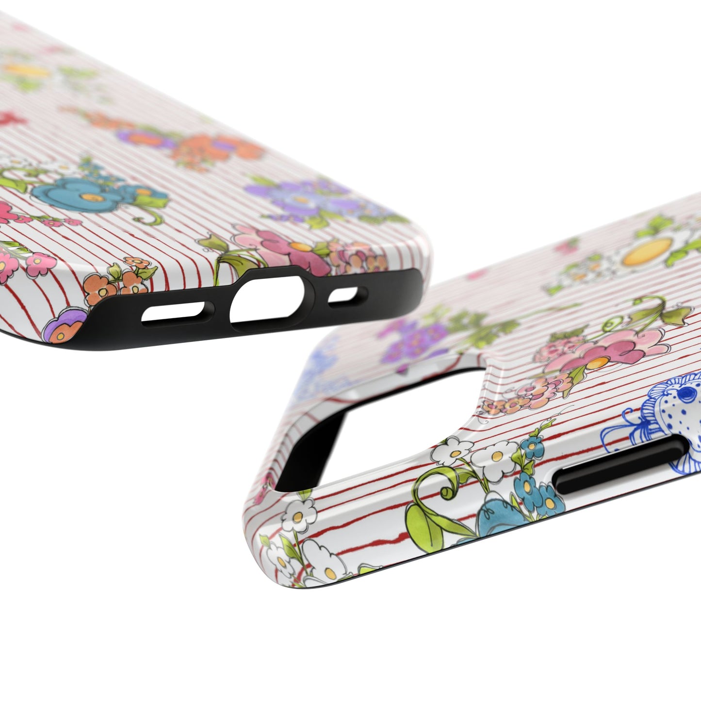 Mixed Bouquets Red / White Phone Case